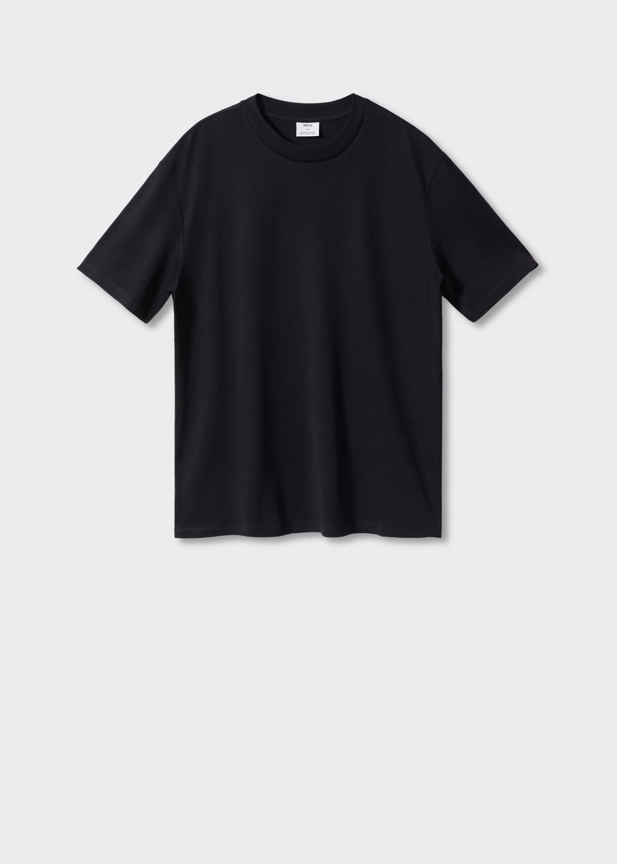 Basic mercerised lightweight shirt - Article without model