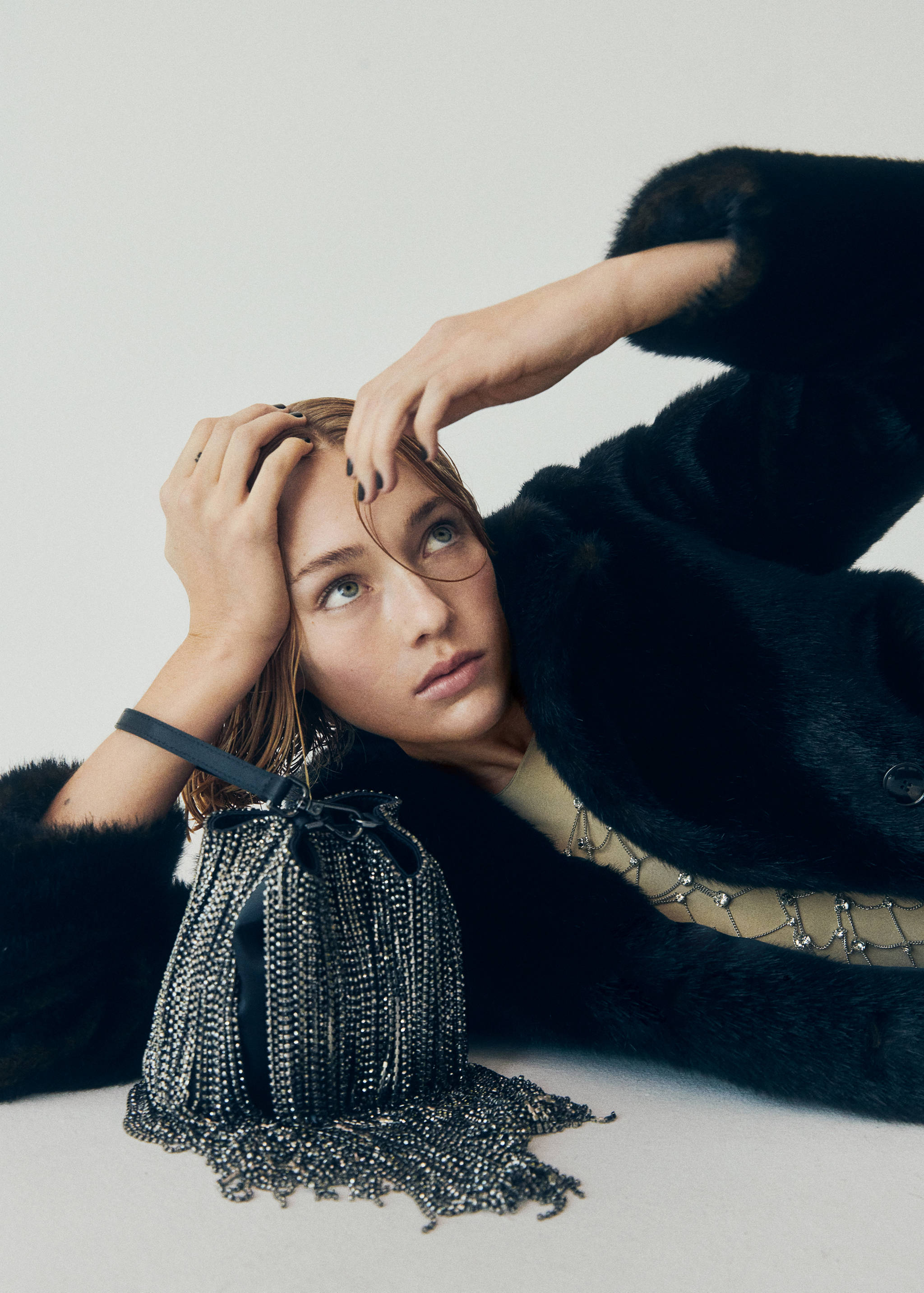 Sac franges cristaux - Plan général