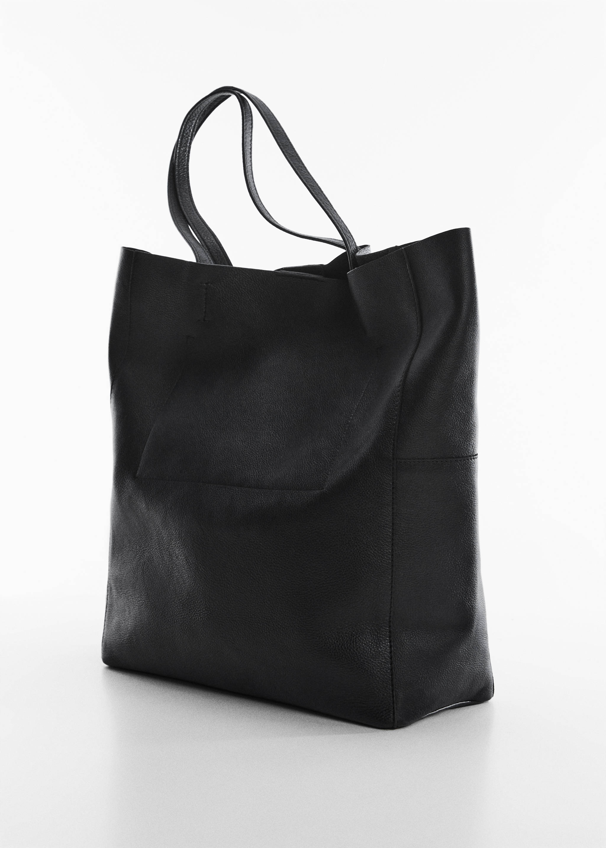 Leather shopper bag - Details of the article 1
