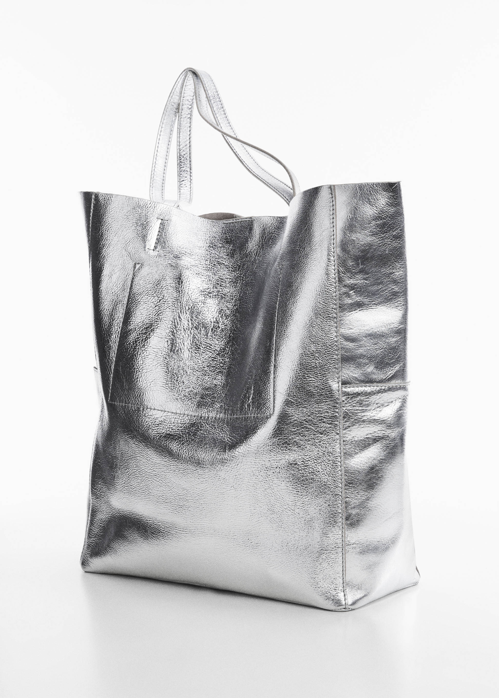 Leather shopper bag - Details of the article 1