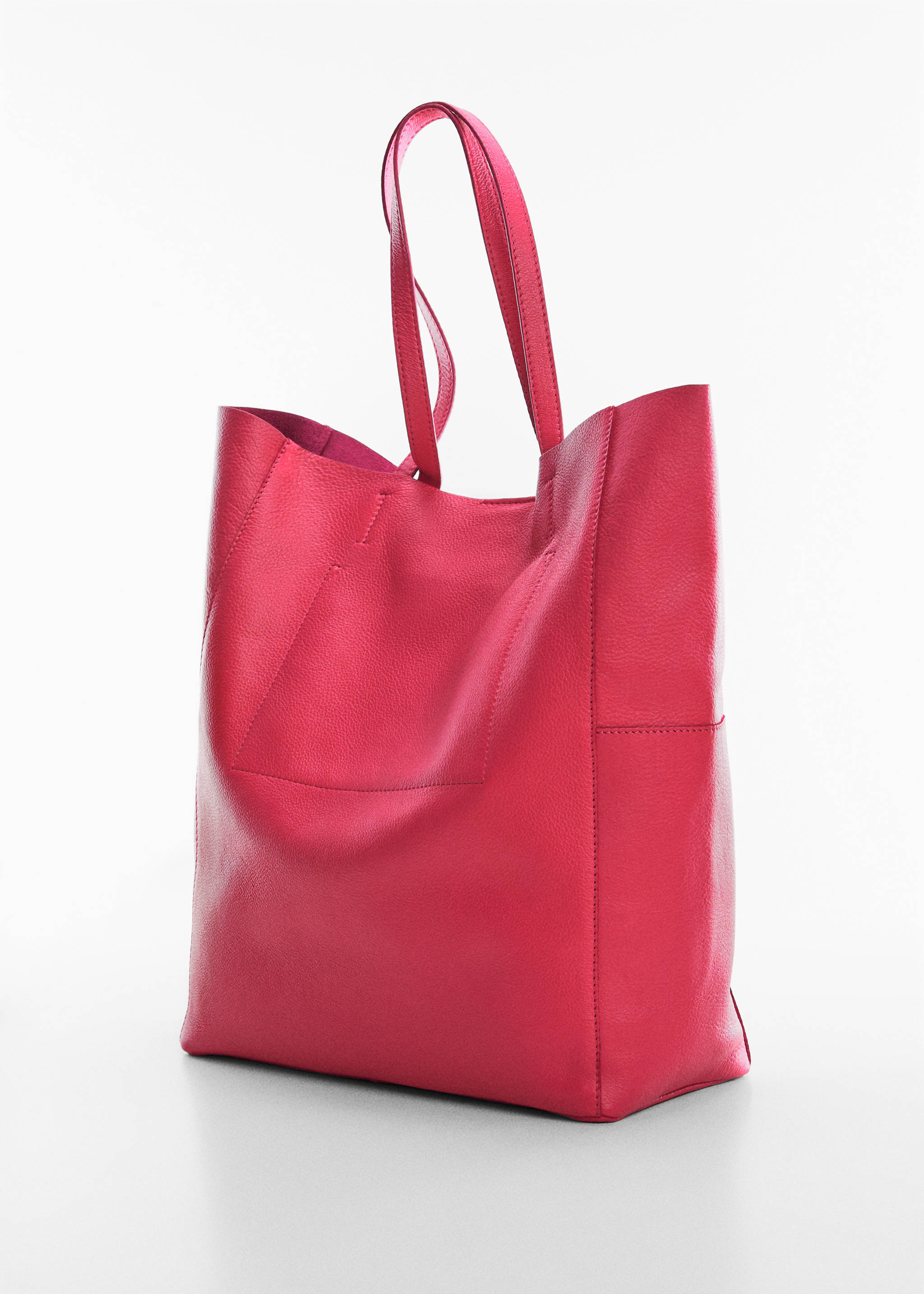 Leather shopper bag - Details of the article 1