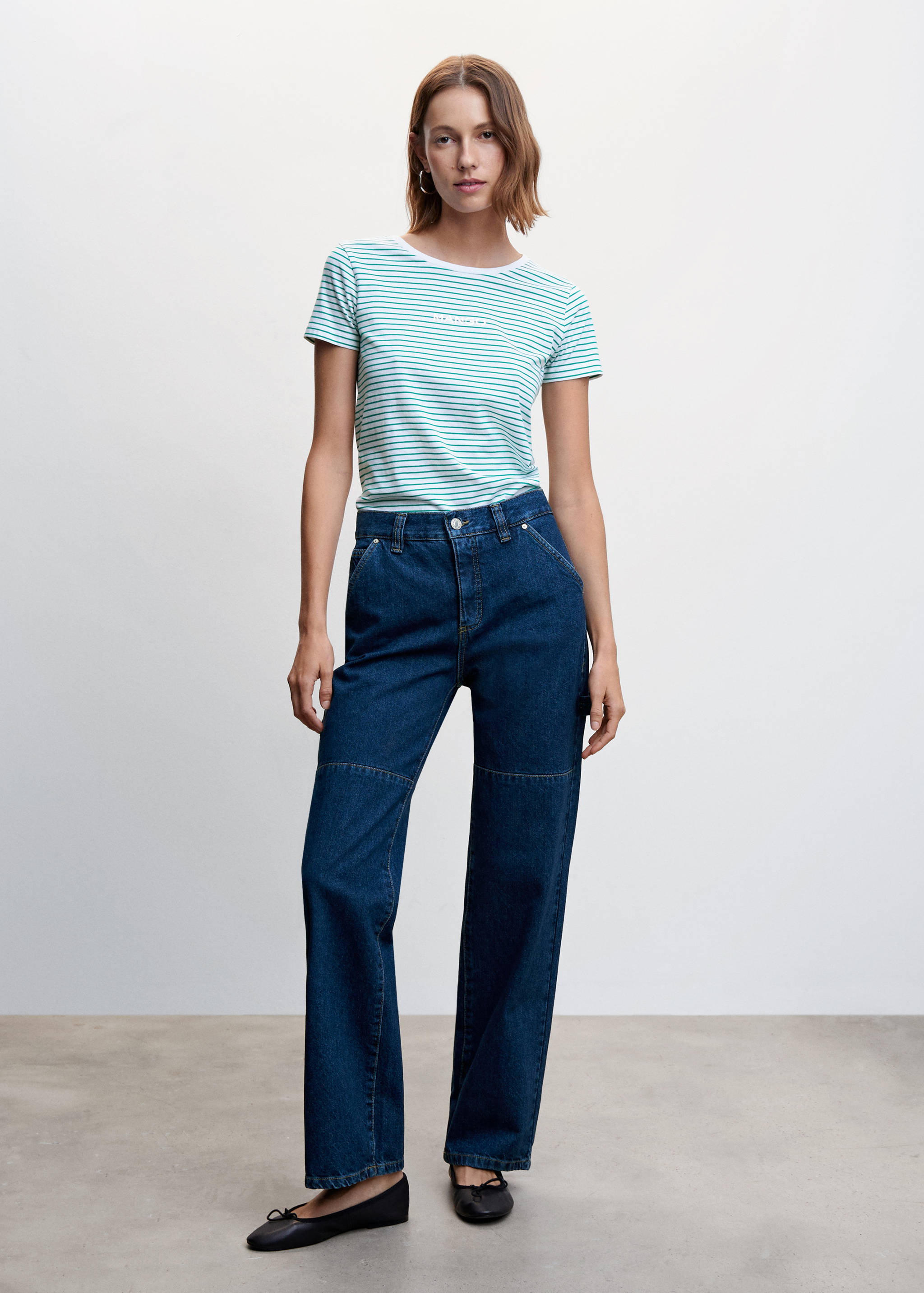 Logo cotton T-shirt - General plane