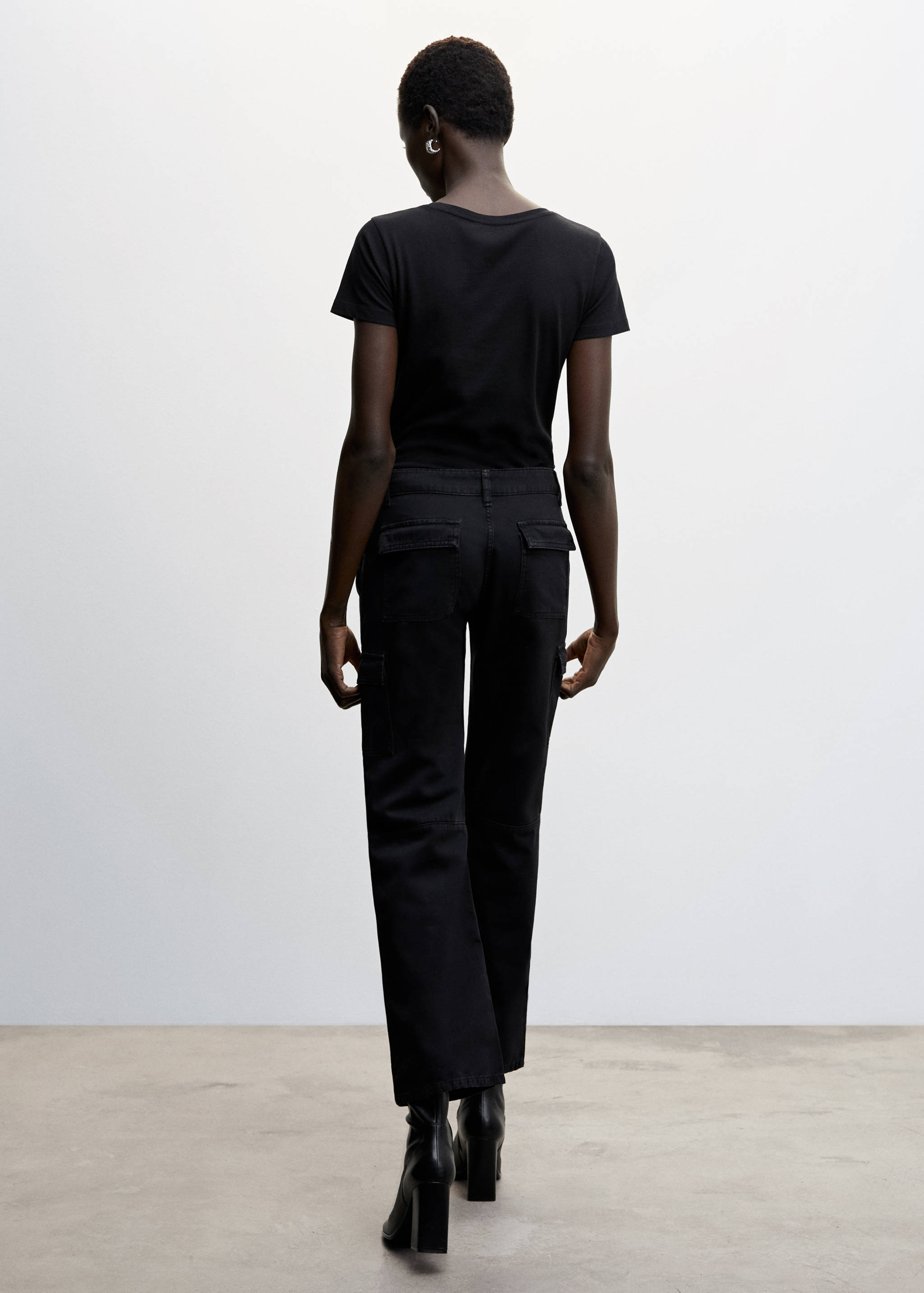 Logo cotton T-shirt - Reverse of the article