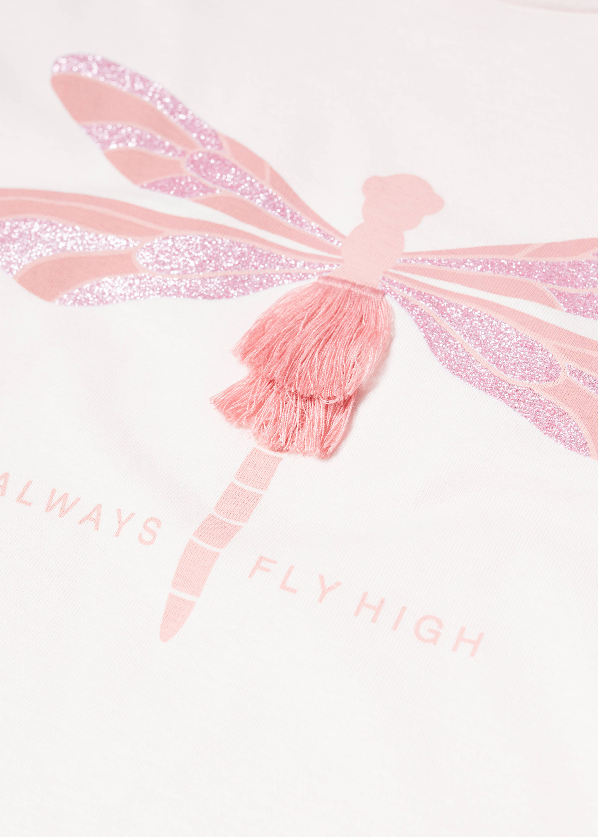 Gemustertes T-Shirt mit Textur - Detail des Artikels 8