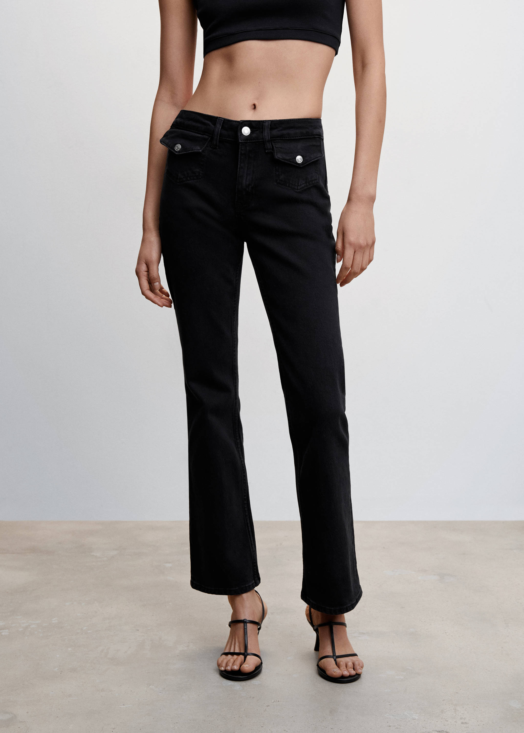 Texans flare butxaques - Pla mig