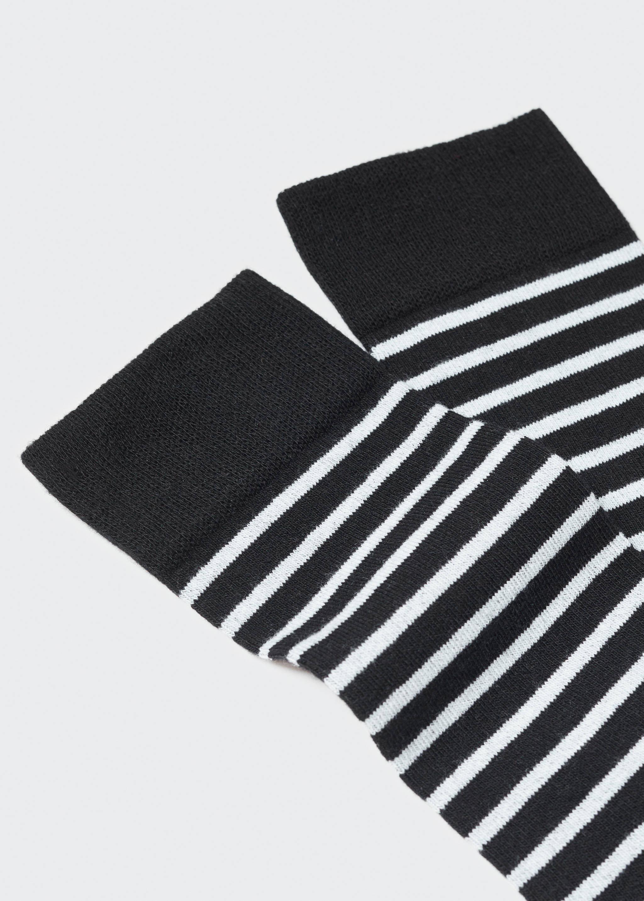 Striped cotton socks - Details of the article 8