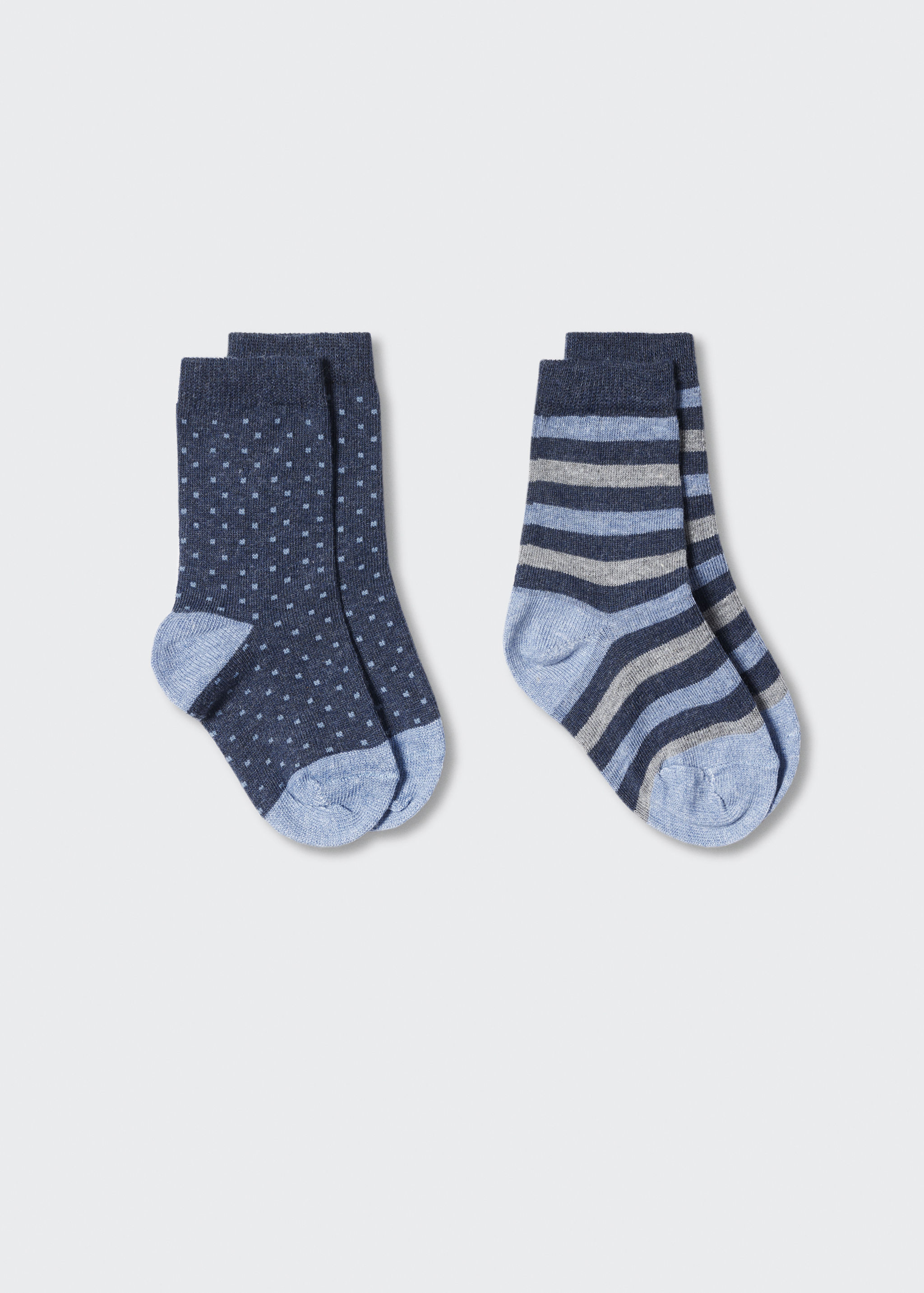 2 pack printed socks - Article without model