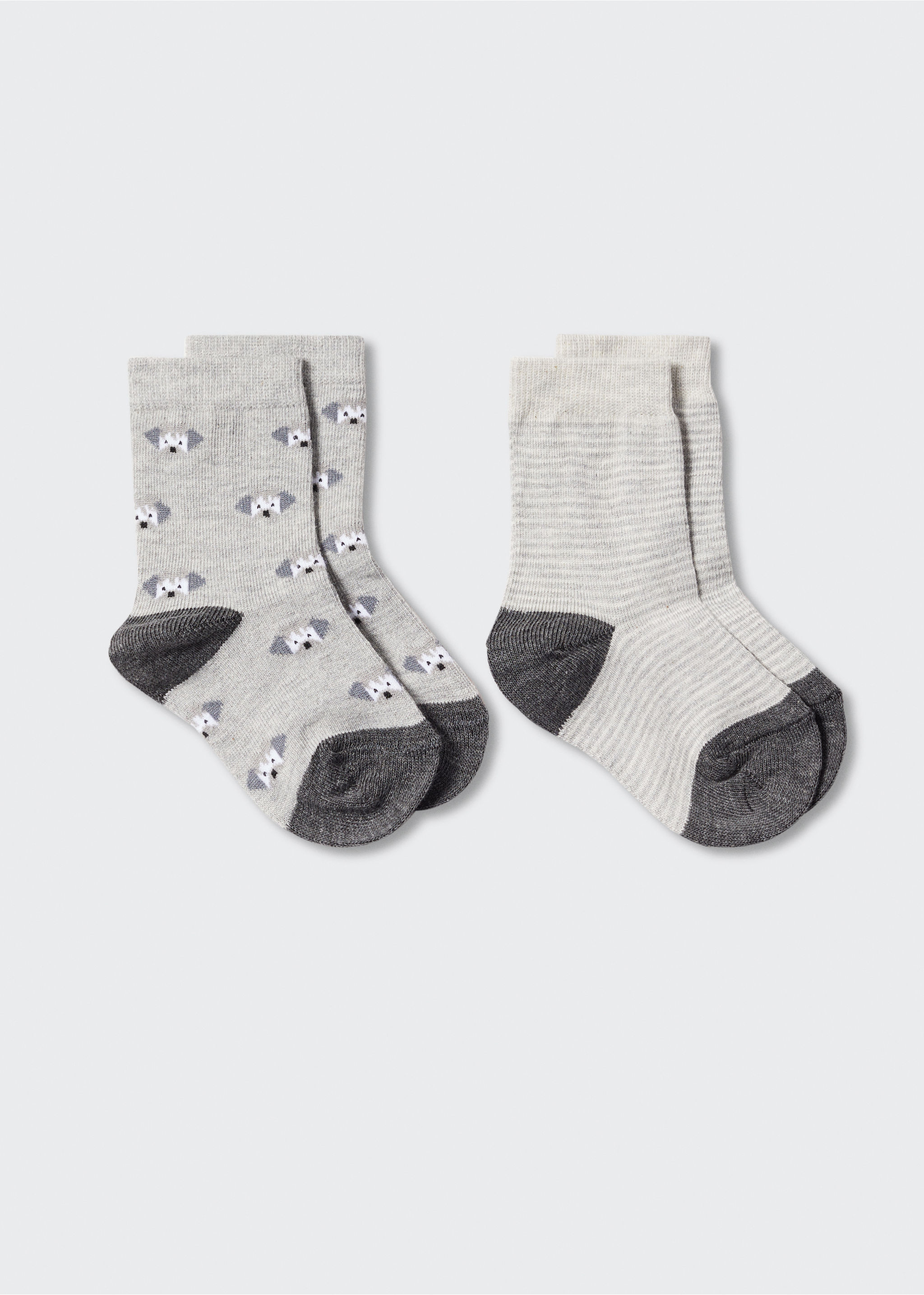 Pack 2 paires de chaussettes imprimées - Article sans modèle