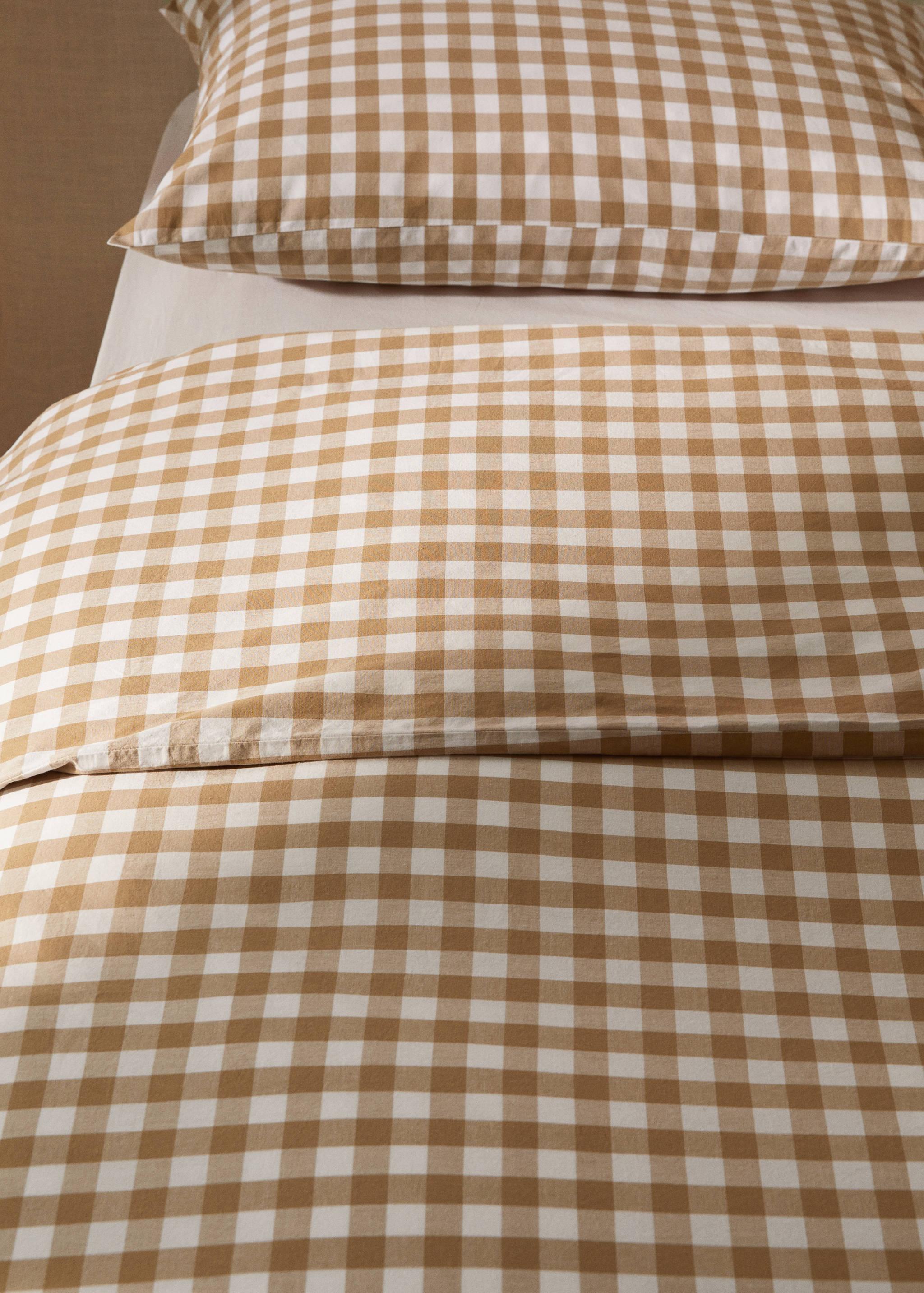 Housse de couette 100 % coton vichy lit de 180/200 cm - Détail de l'article 8