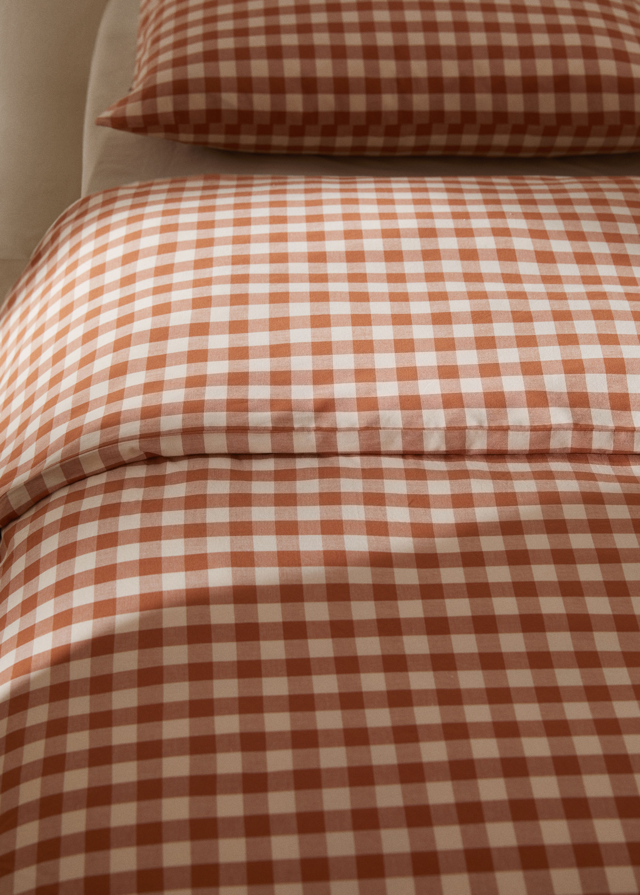 Housse de couette 100 % coton vichy lit de 180/200 cm - Détail de l'article 9