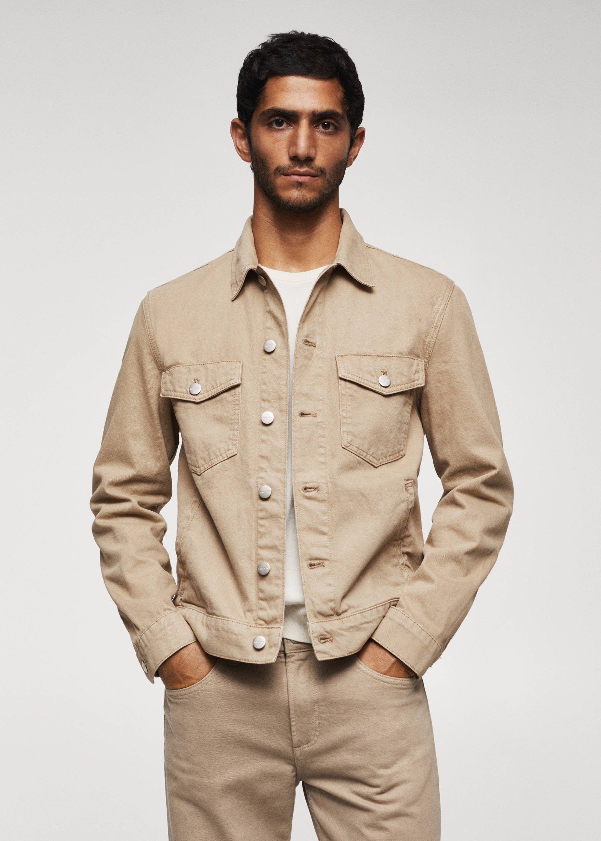 Džínová bunda  - Náhled ve středové rovině