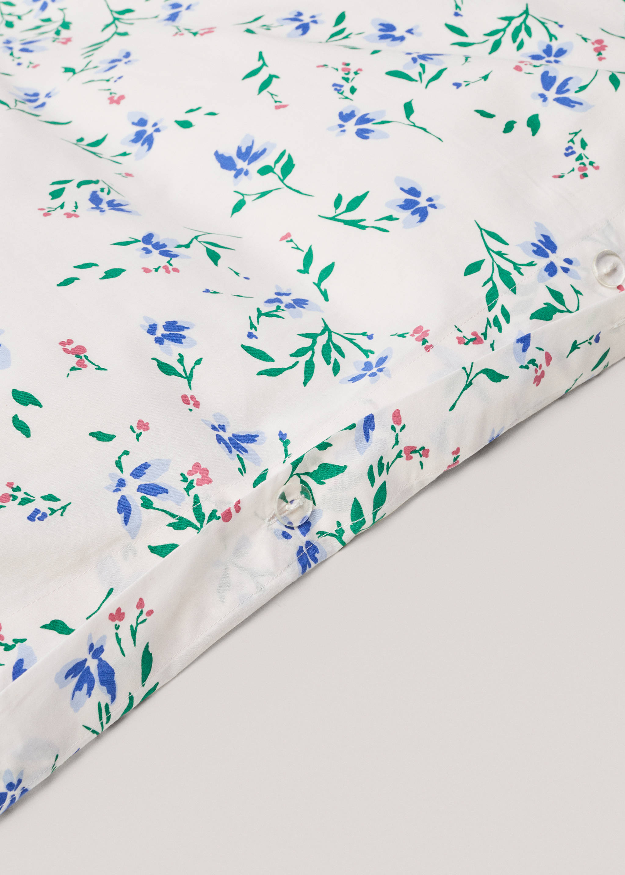 Housse de couette imprimée fleurs Lit 150/160 cm  - Détail de l'article 1