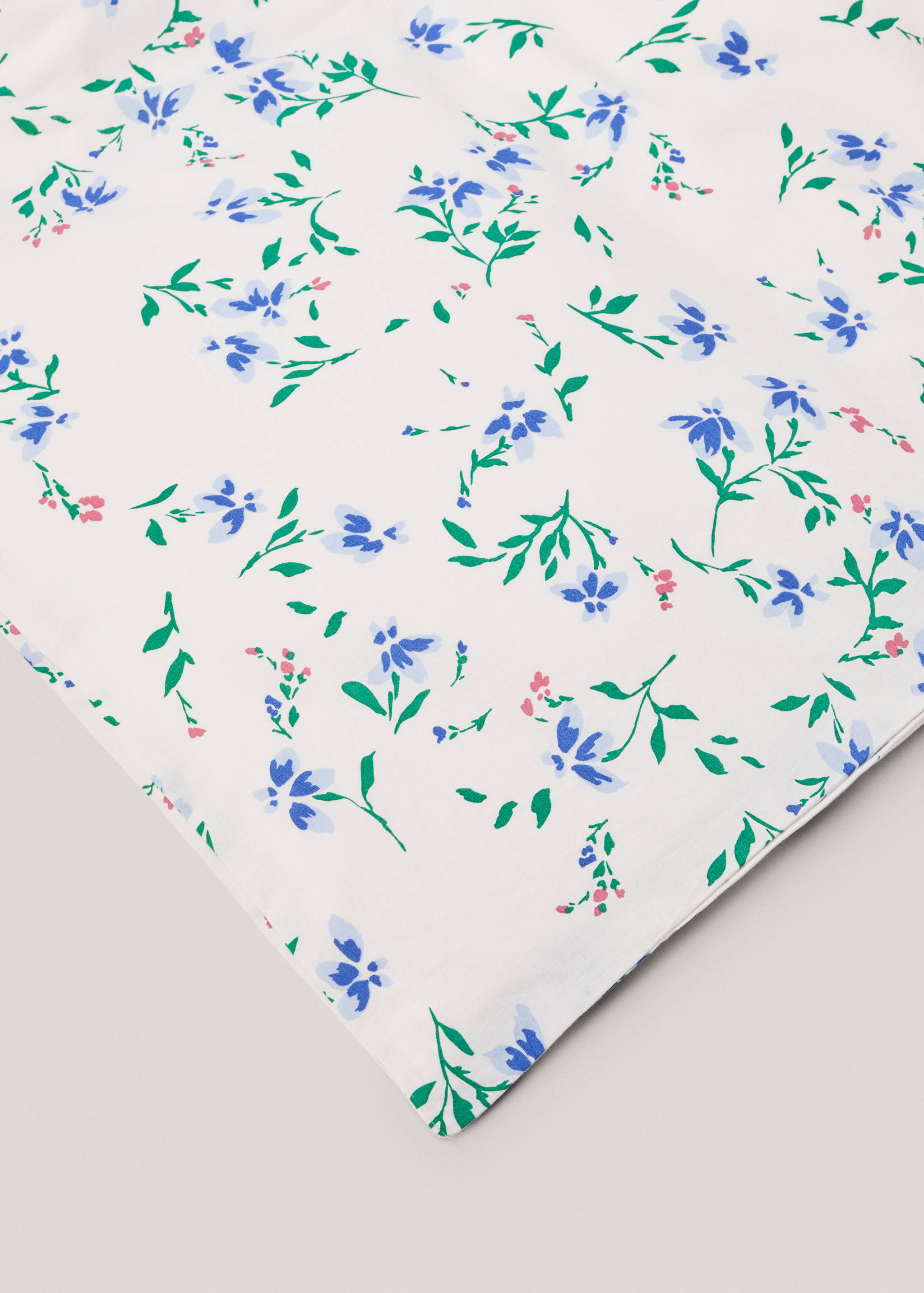 Housse de couette imprimée fleurs Lit 150/160 cm  - Détail de l'article 3