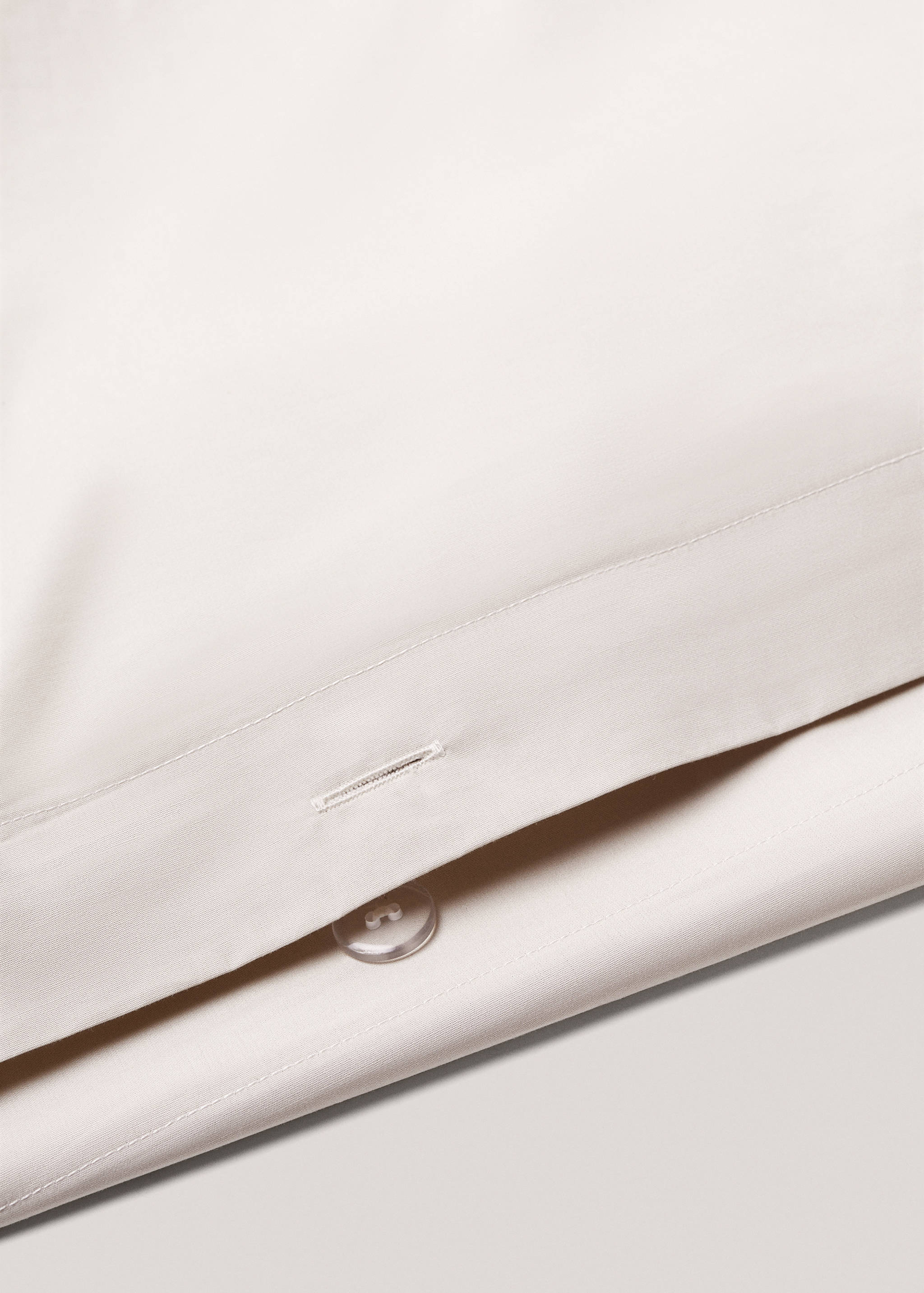 Housse de couette percale de coton (300 fils) lit 135/140 cm - Détail de l'article 1