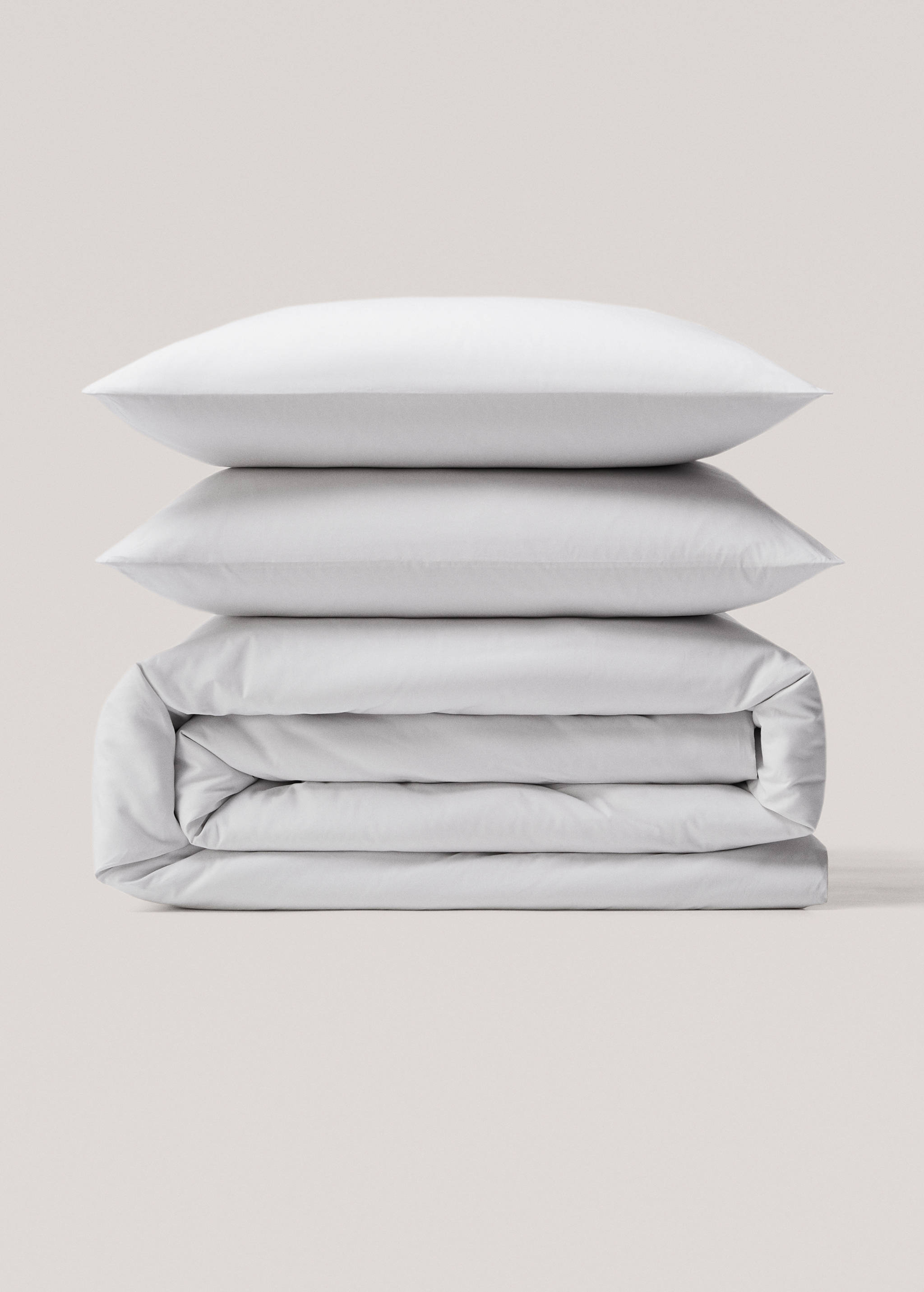 Housse de couette percale de coton (300 fils) lit 135/140 cm - Article sans modèle