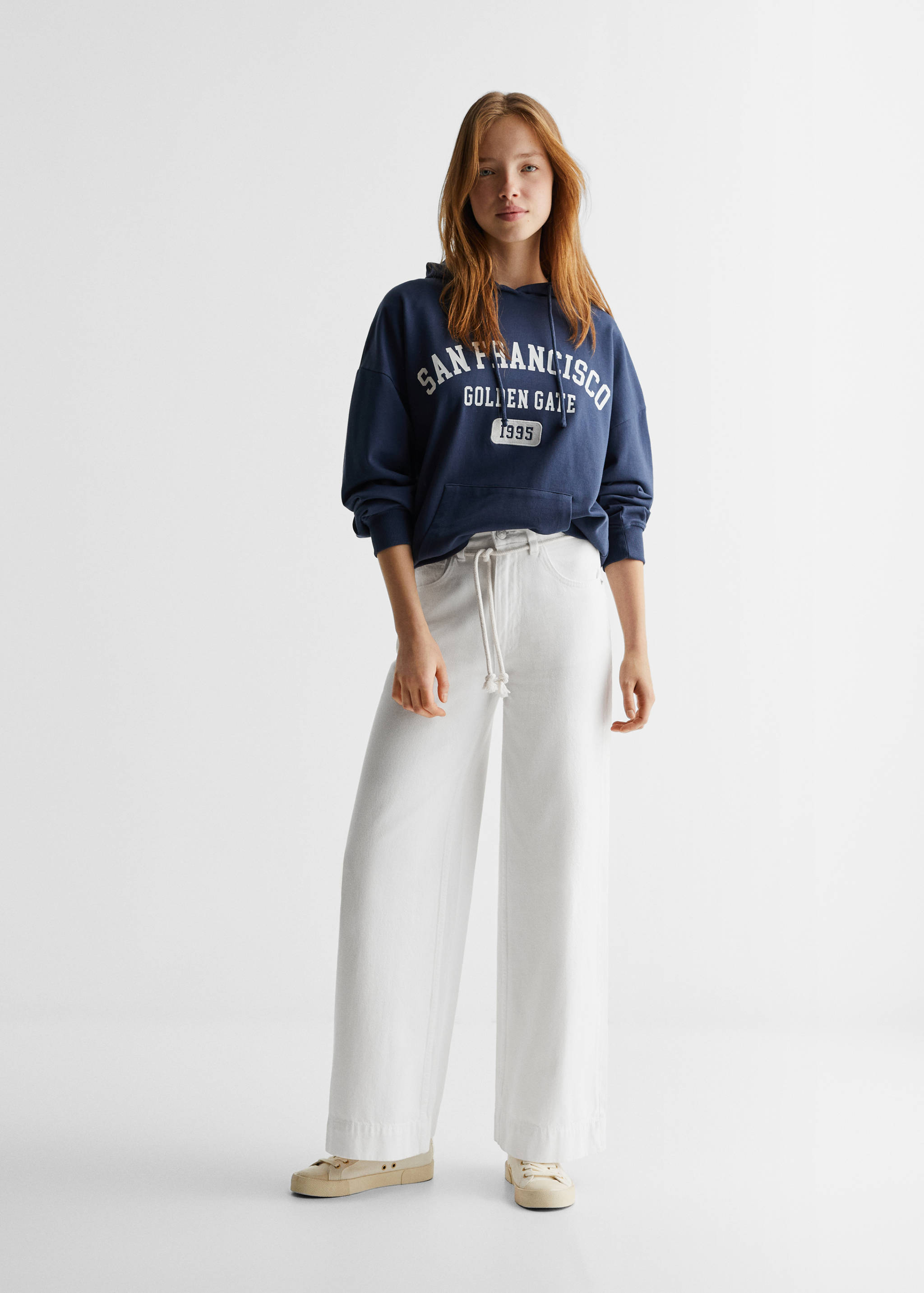 Jeans wide leg - General plane