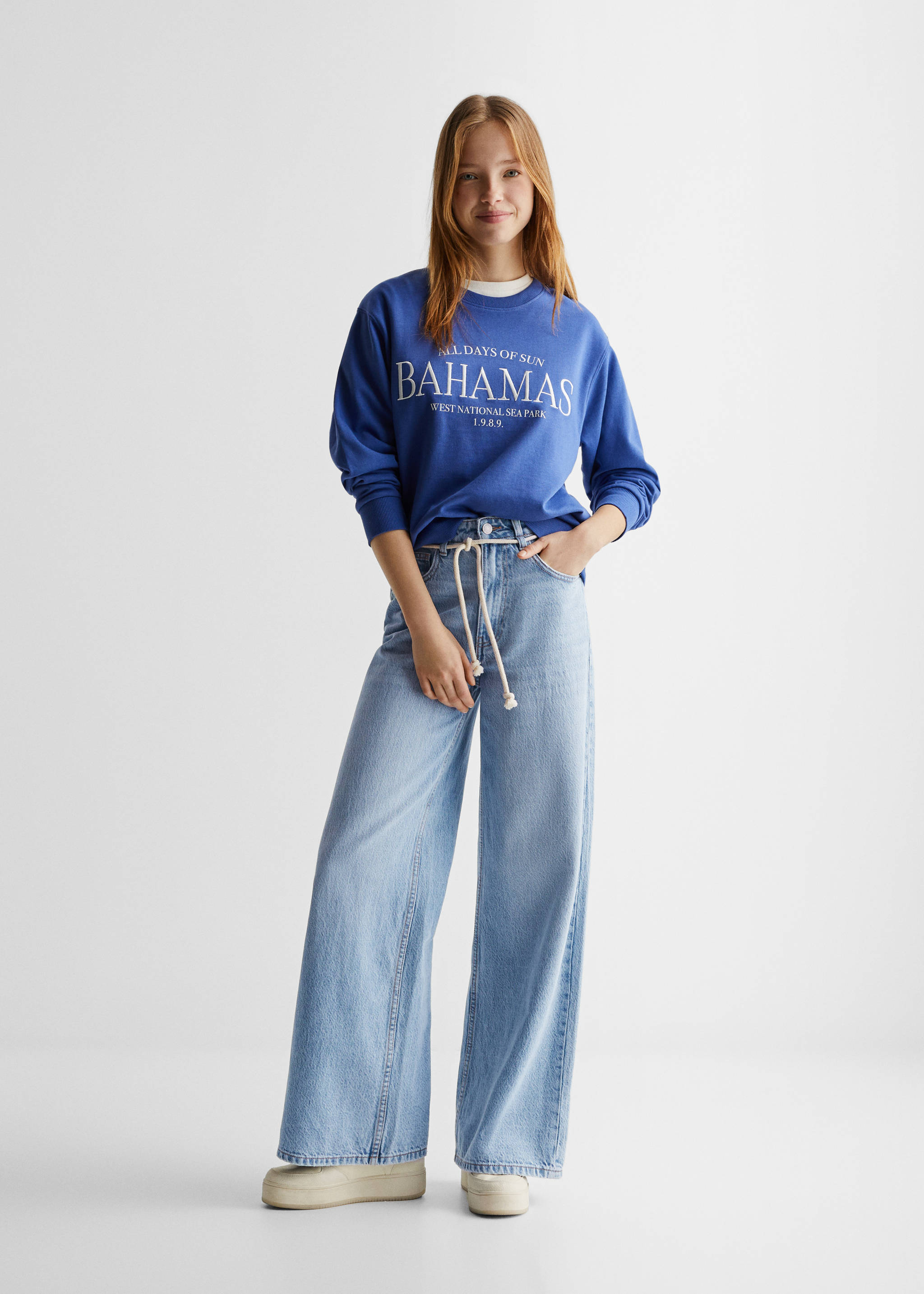 Jeans wide leg - General plane