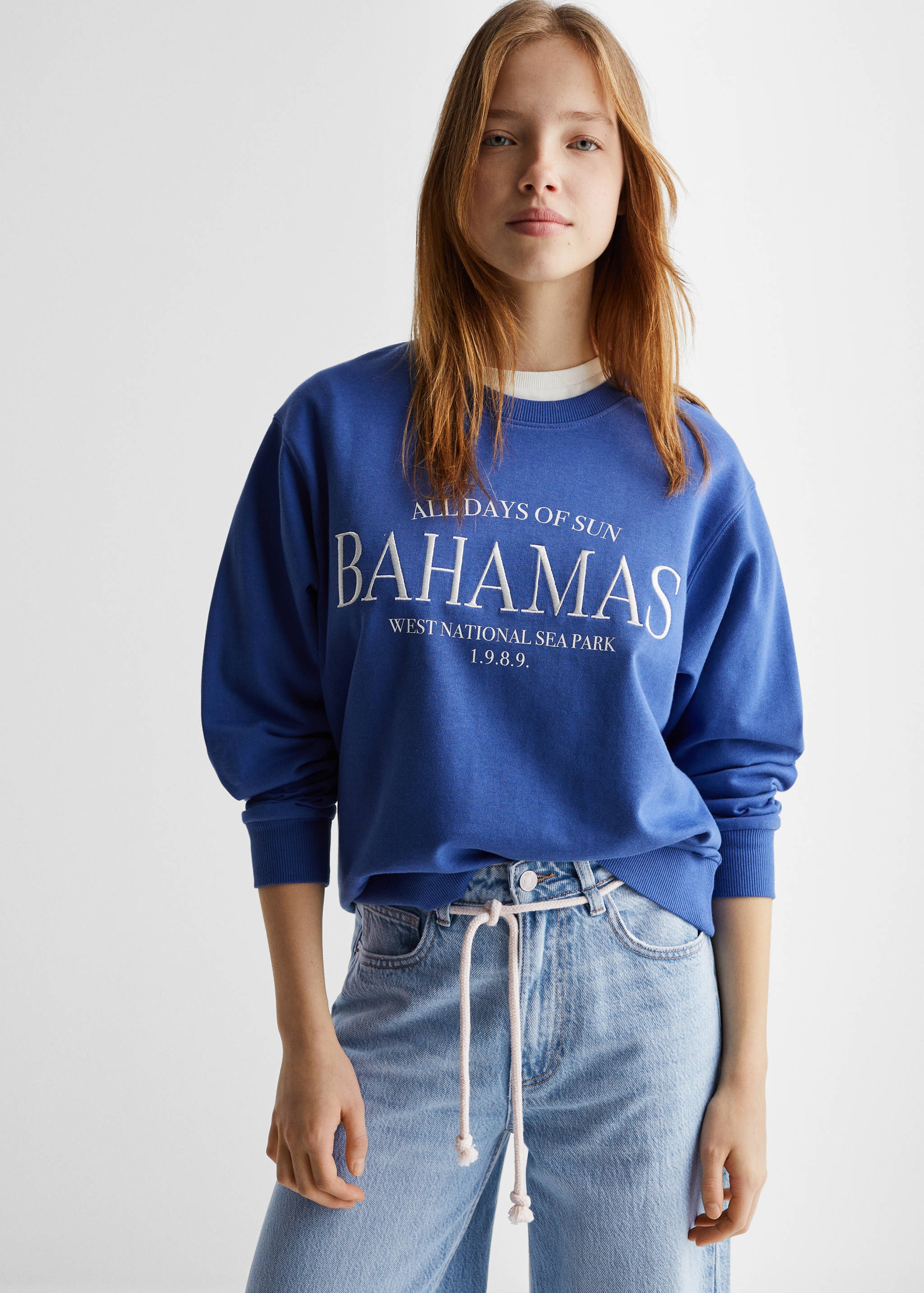 Jeans wide leg - Medium plane