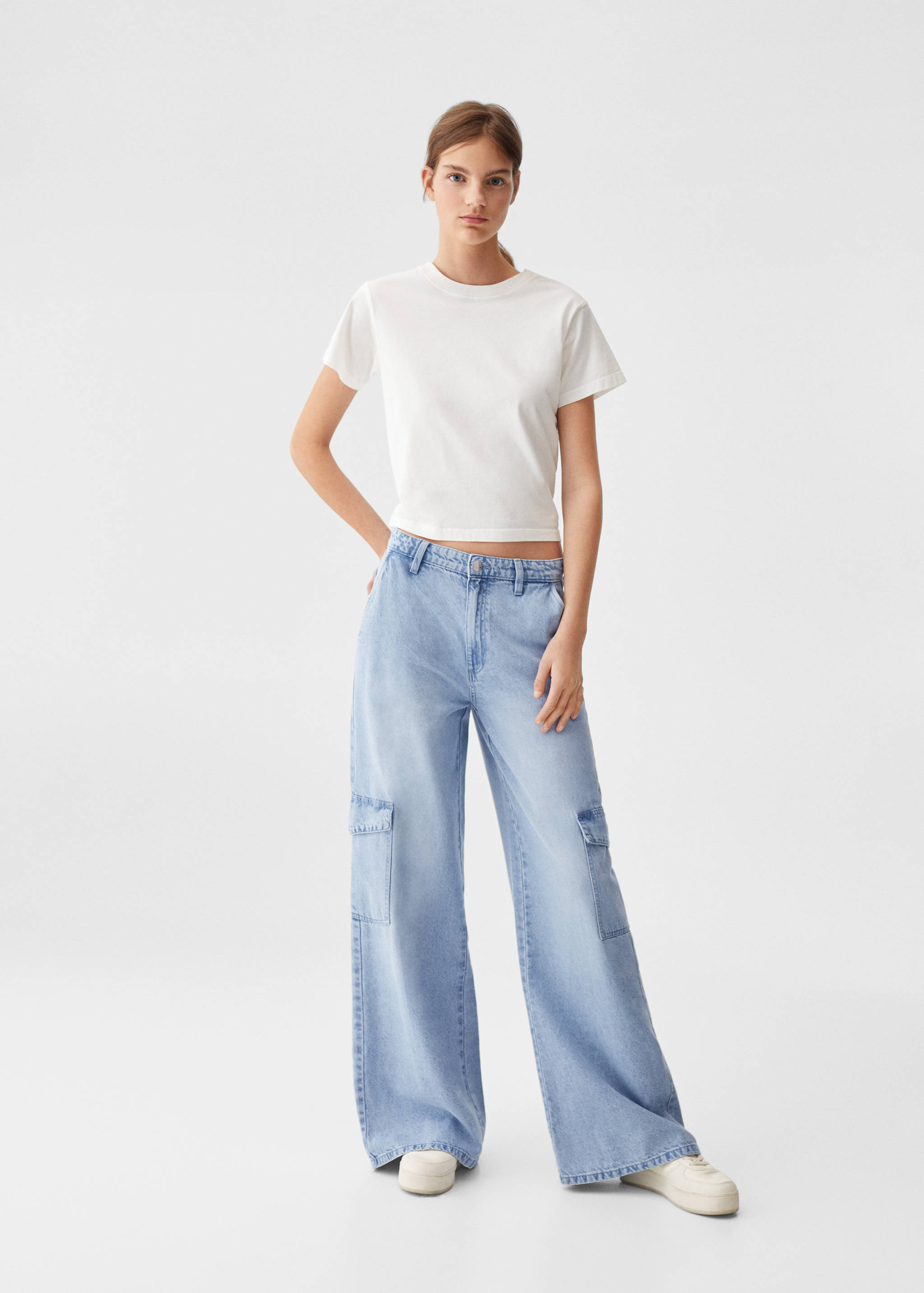 Cargo trousers with pocket - Details of the article 4