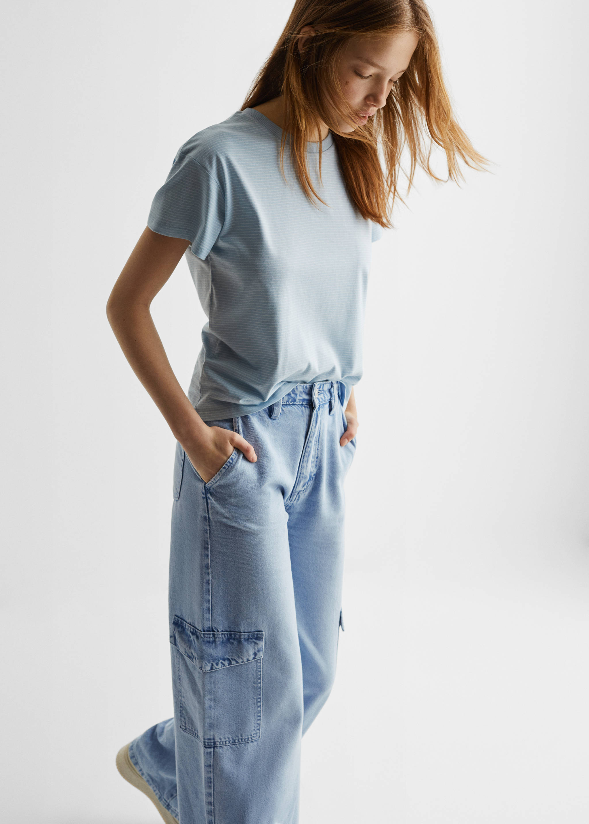 Cargo trousers with pocket - Details of the article 2