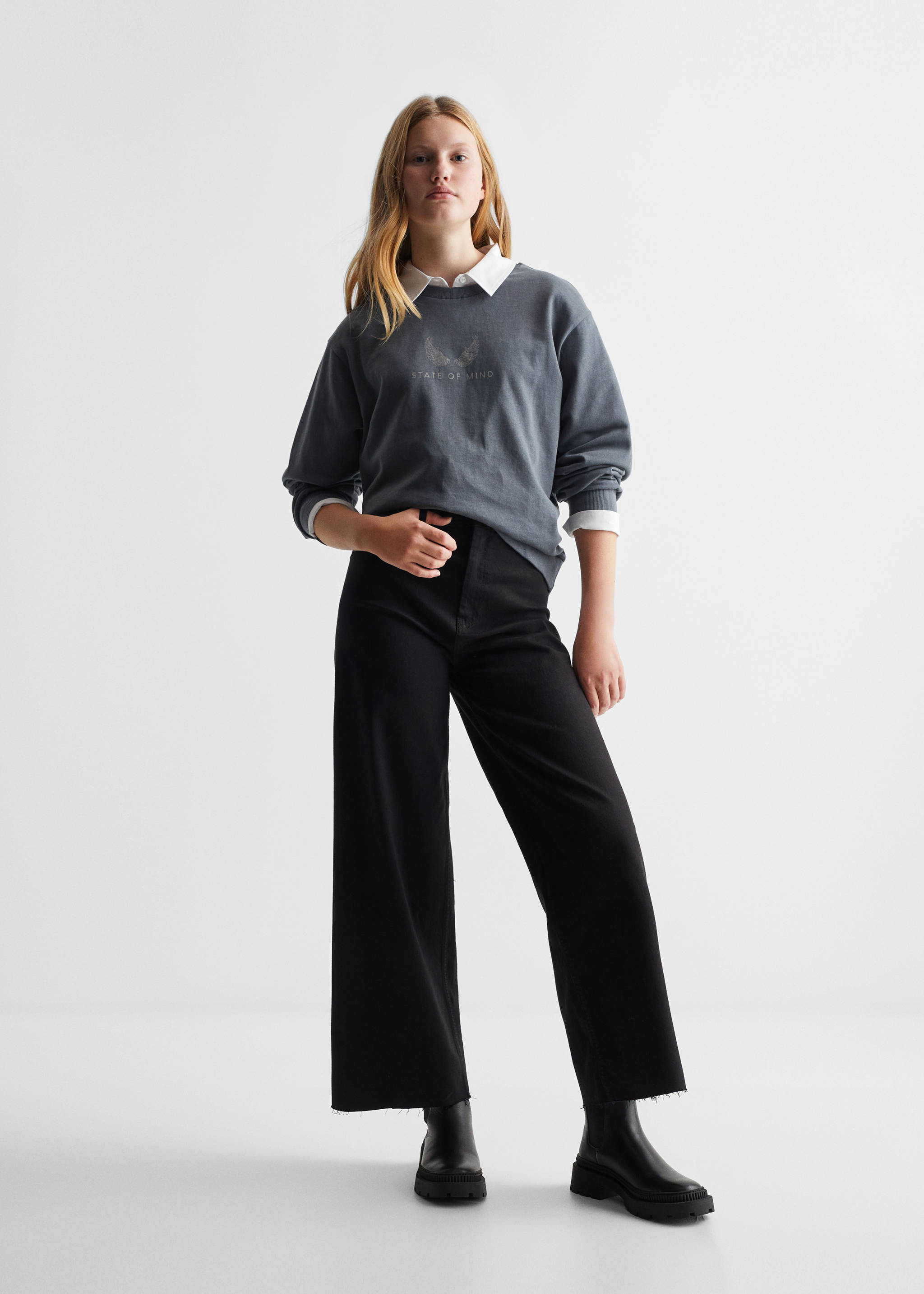 Texans culotte crop - Pla general