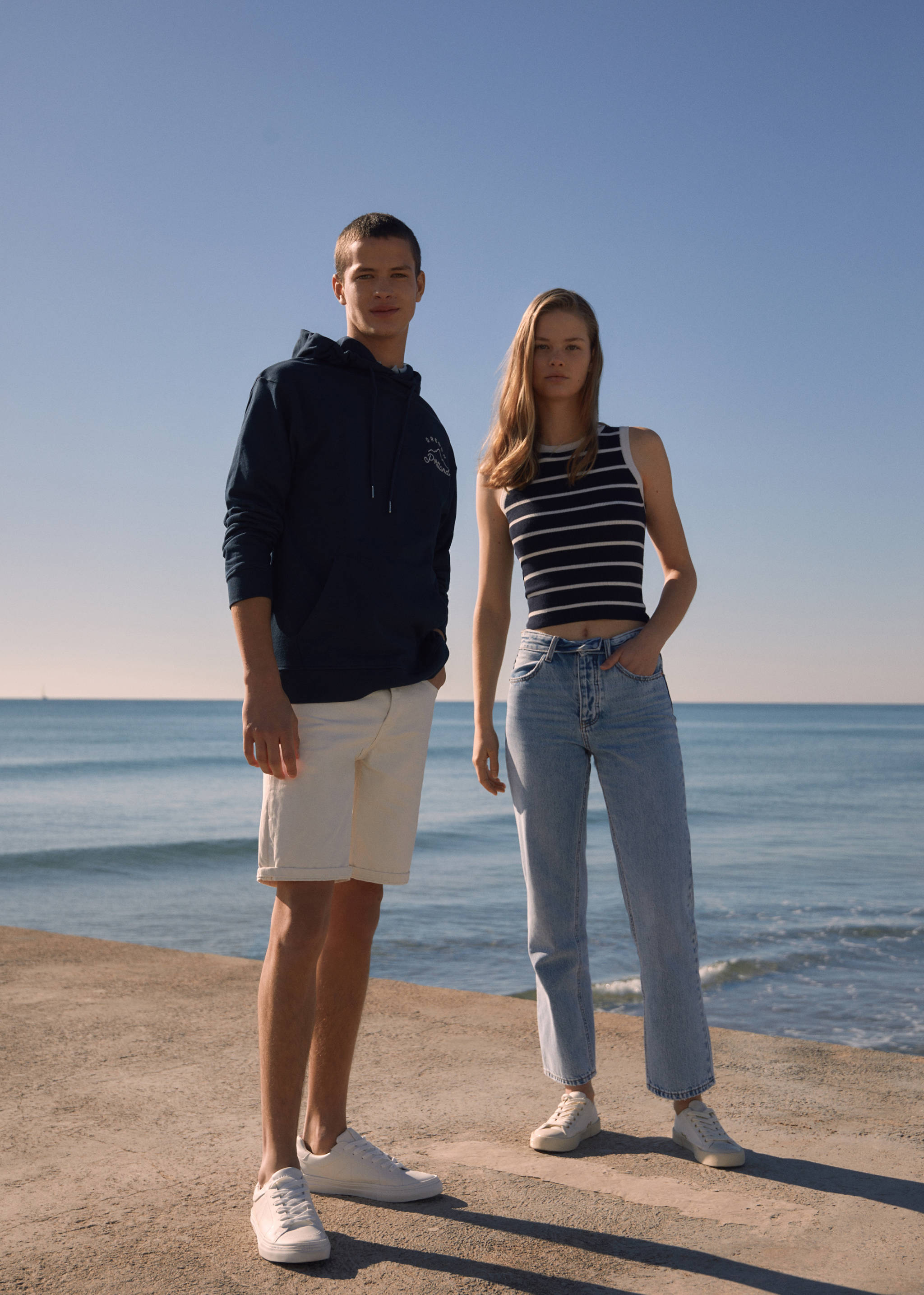 Jeans mit umgeschlagenem Bund - Detail des Artikels 5