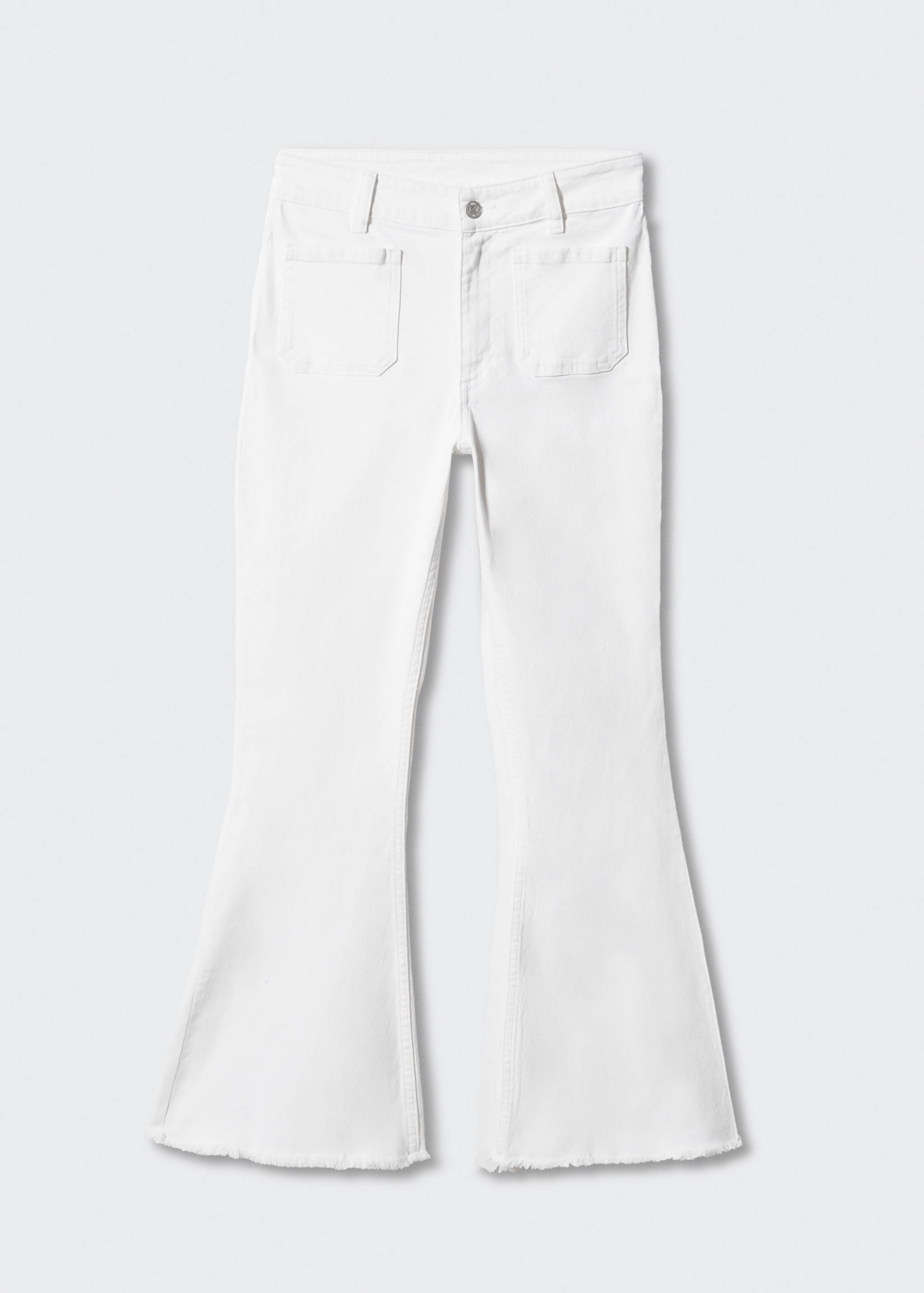 Flared jeans with pocket - Article without model