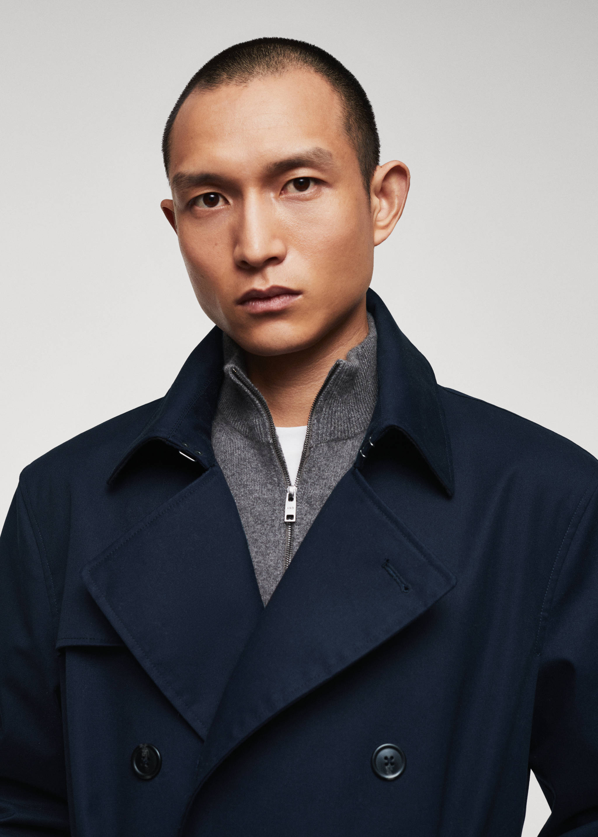 Classic water-repellent trench coat - Details of the article 6