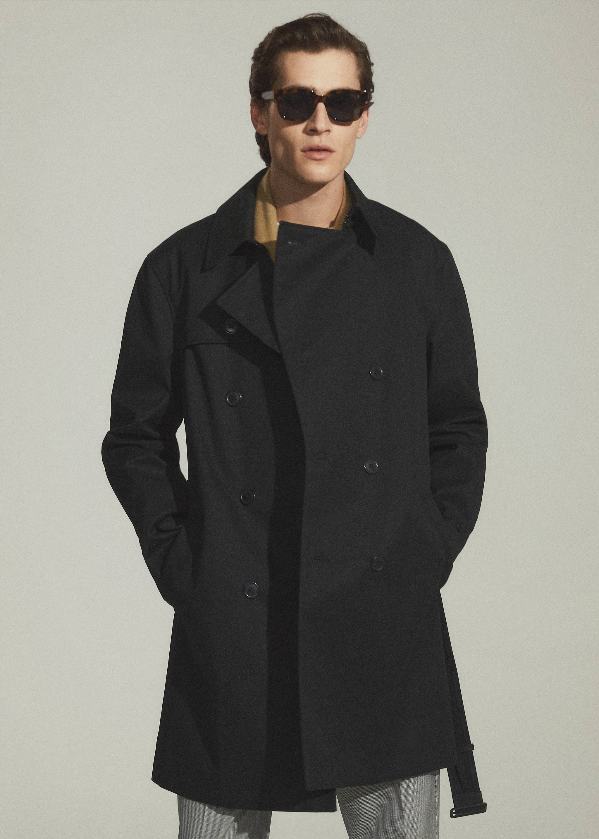 Classic water-repellent trench coat - Details of the article 5