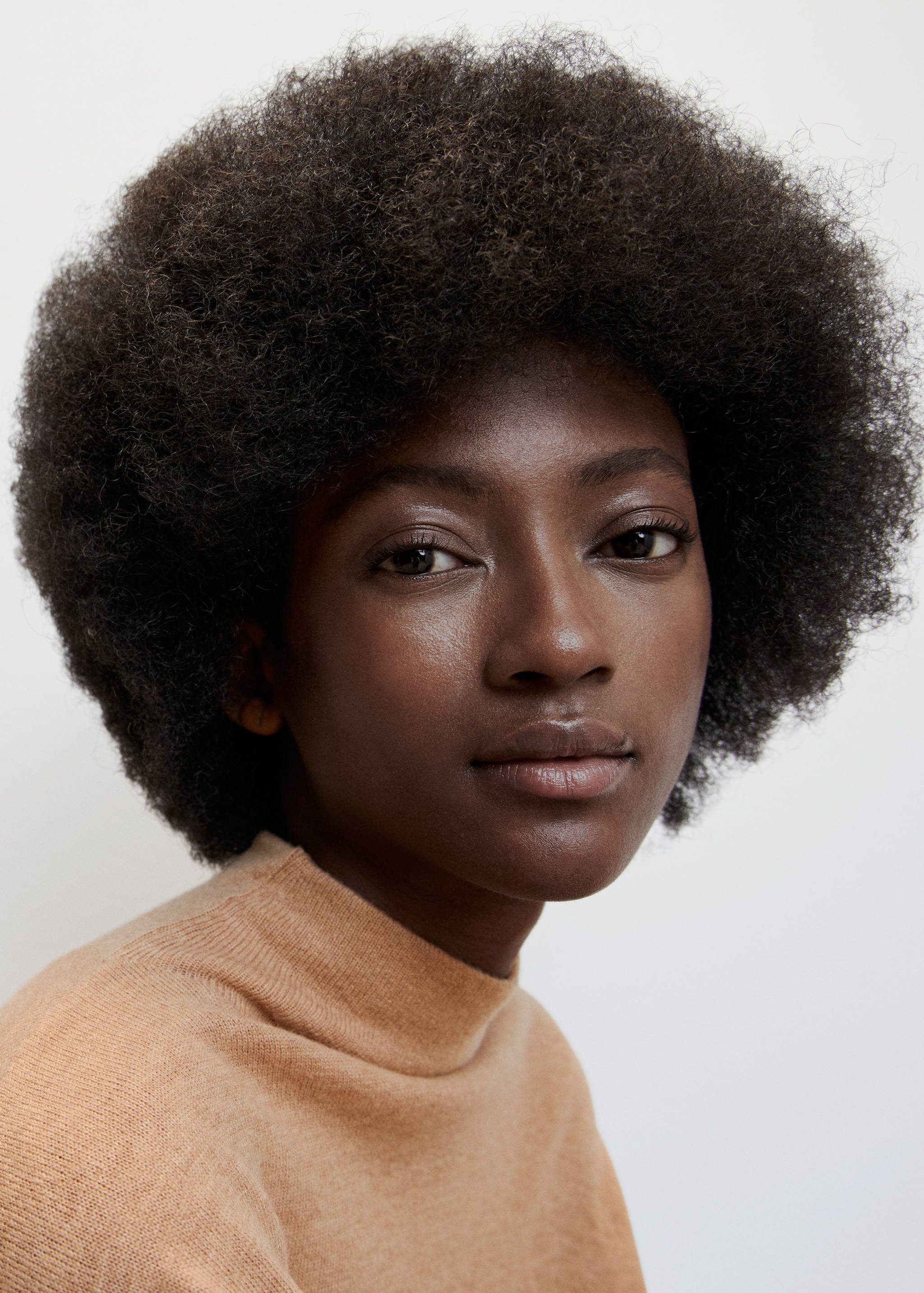 Pullover aus 100 % Wolle mit halbhohem Kragen - Detail des Artikels 1