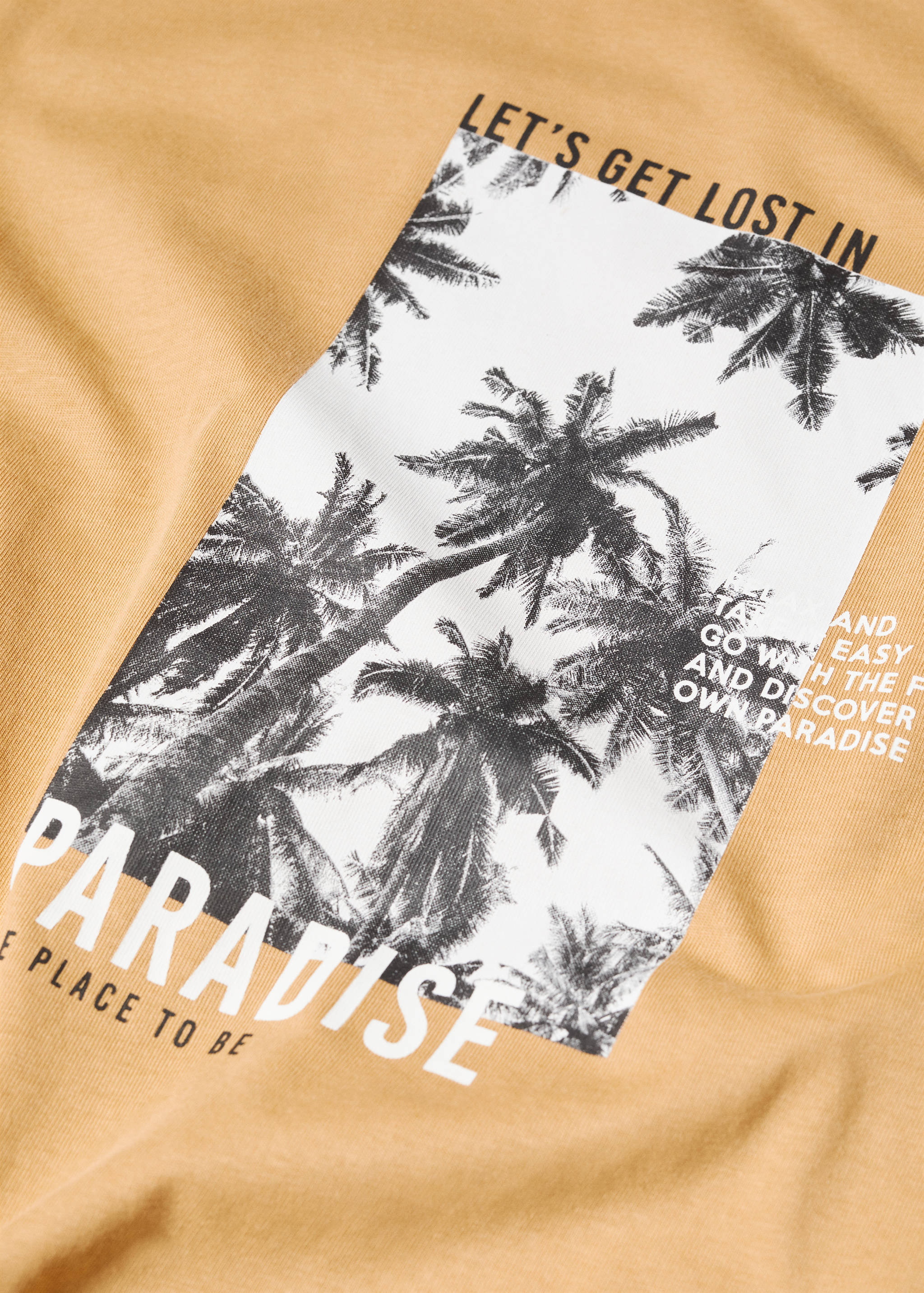 Printed cotton-blend T-shirt - Details of the article 8