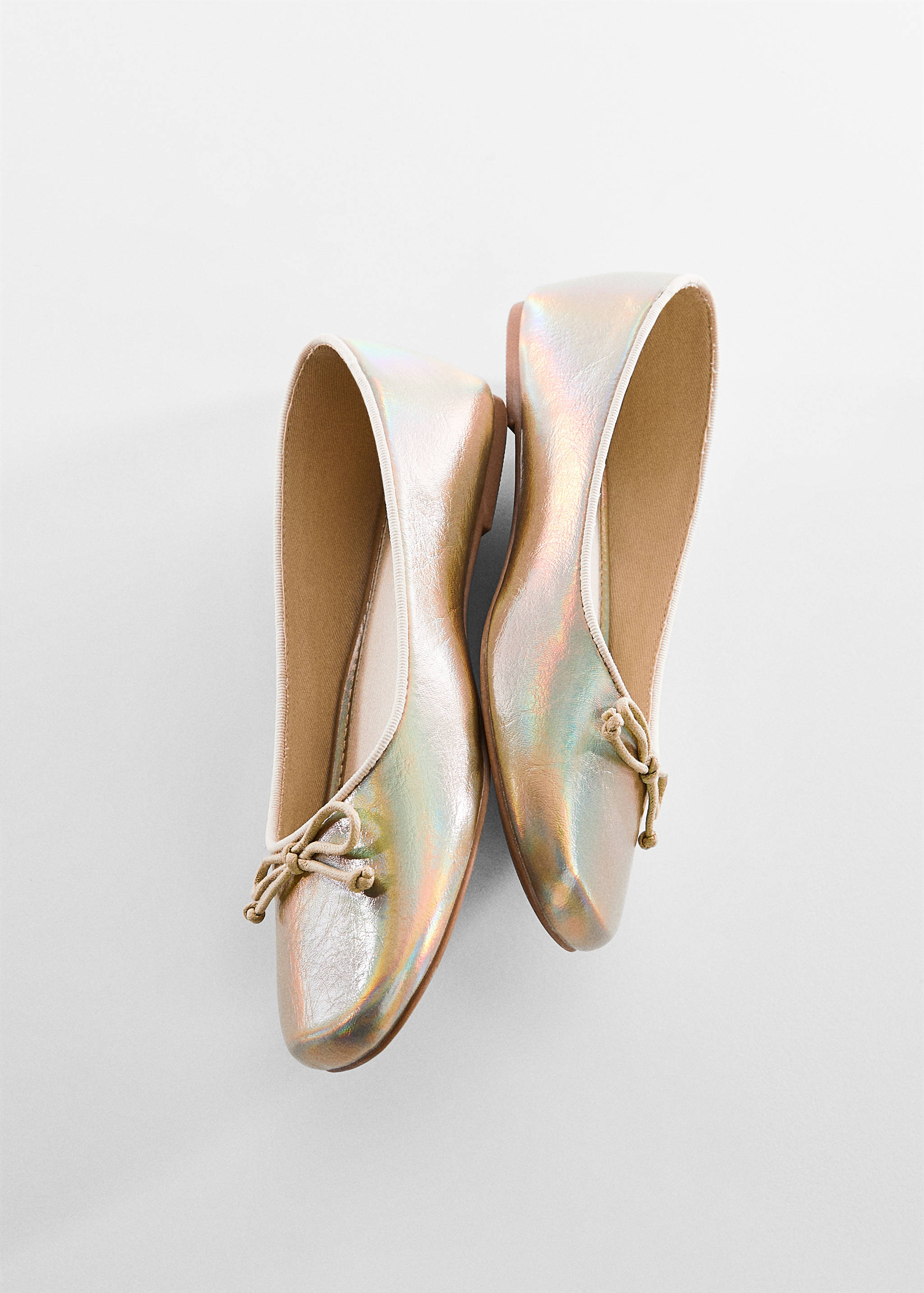 Shiny effect ballerinas - Details of the article 5