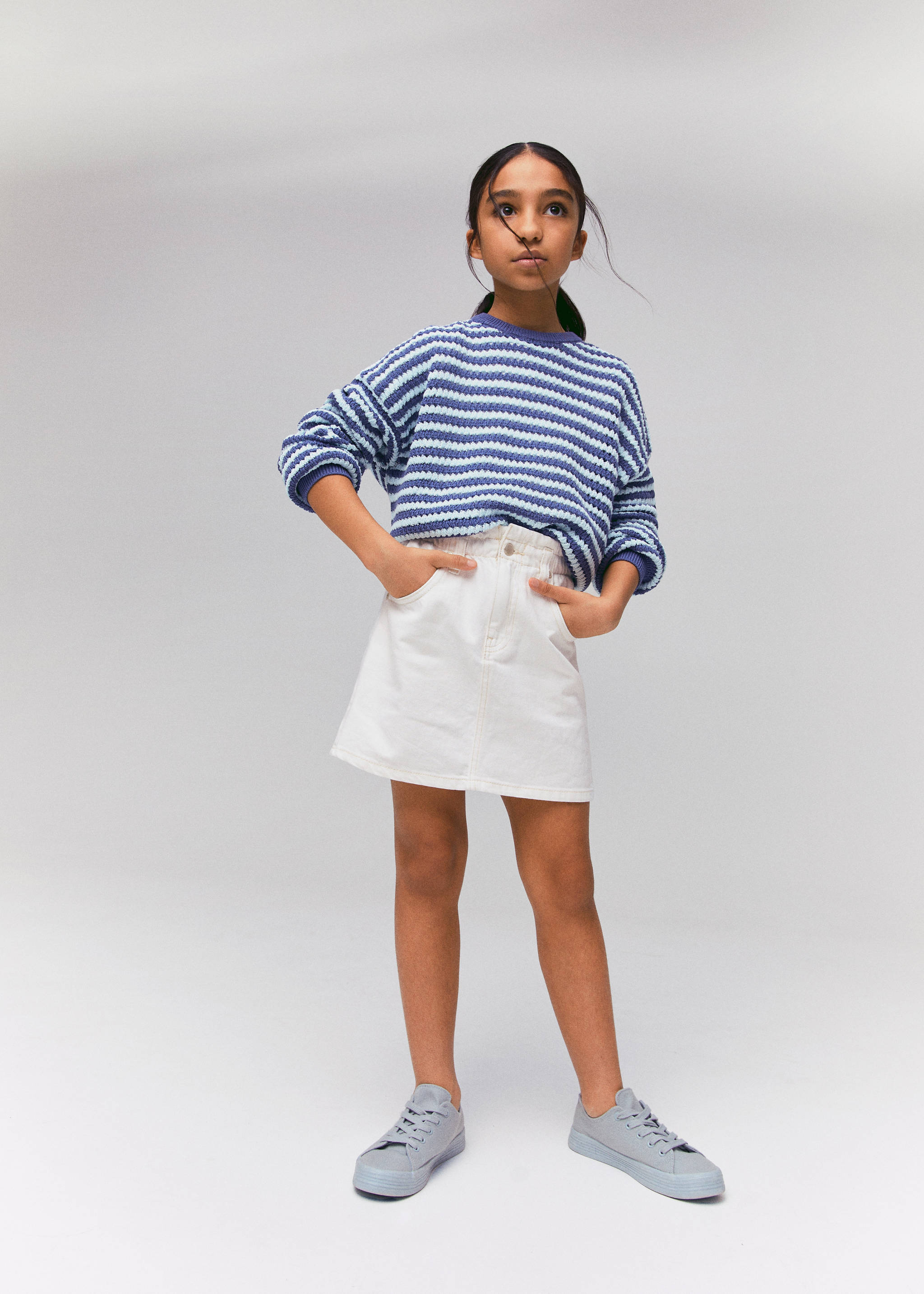 Paperbag-Jeansrock - Detail des Artikels 5