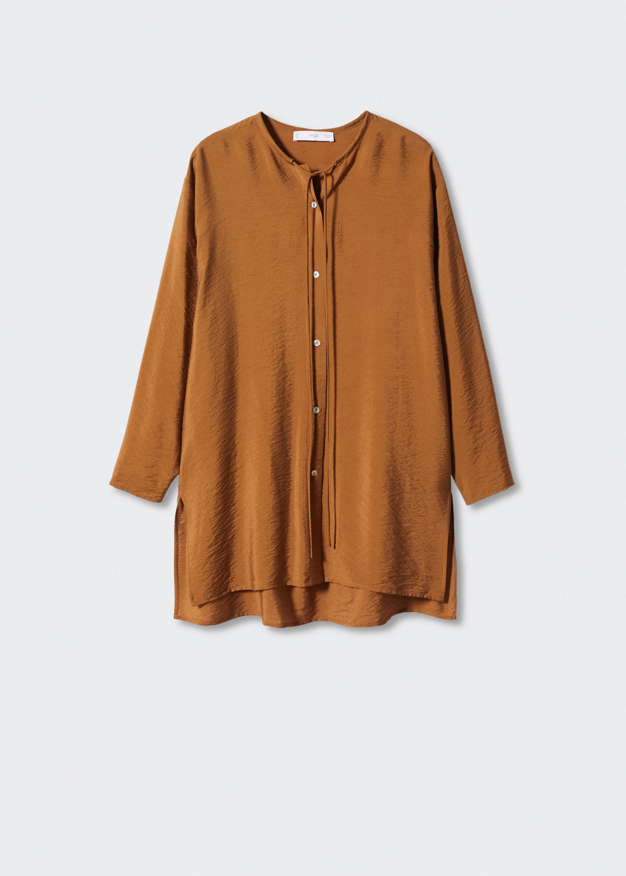 Satin lace blouse - Article without model