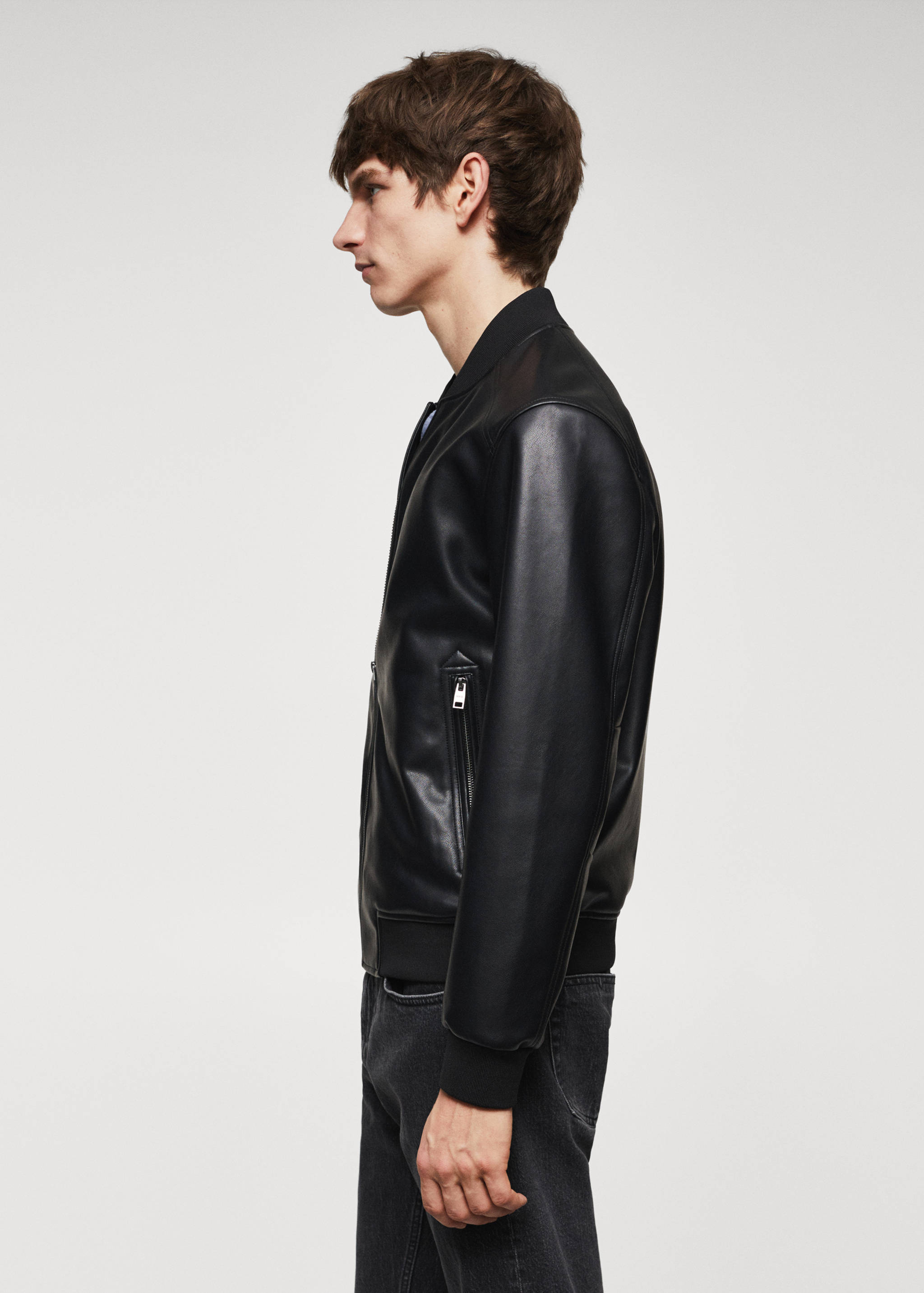 Caçadora bomber efecte pell - Detall de l'article 6