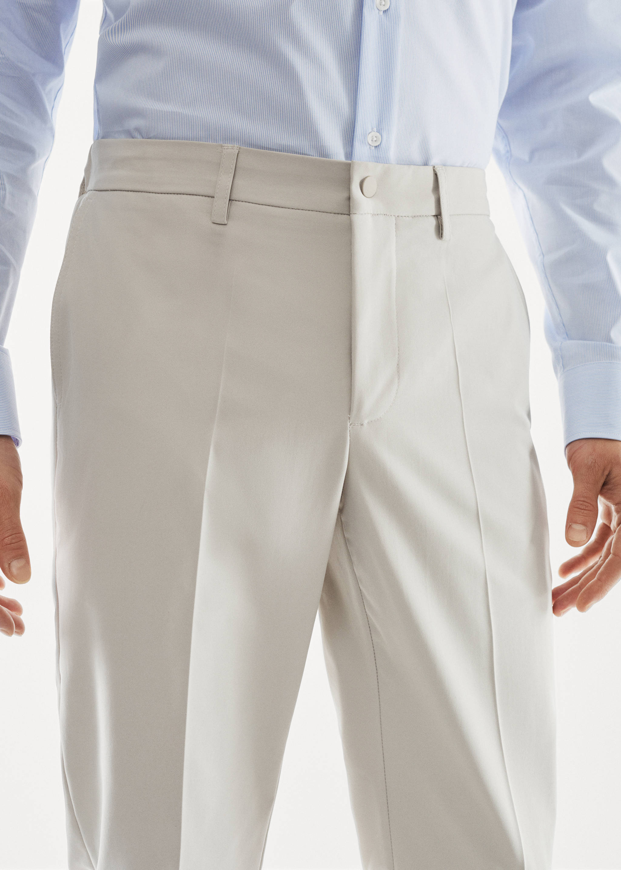 Pantalon costume slim fit tissu technique - Détail de l'article 1