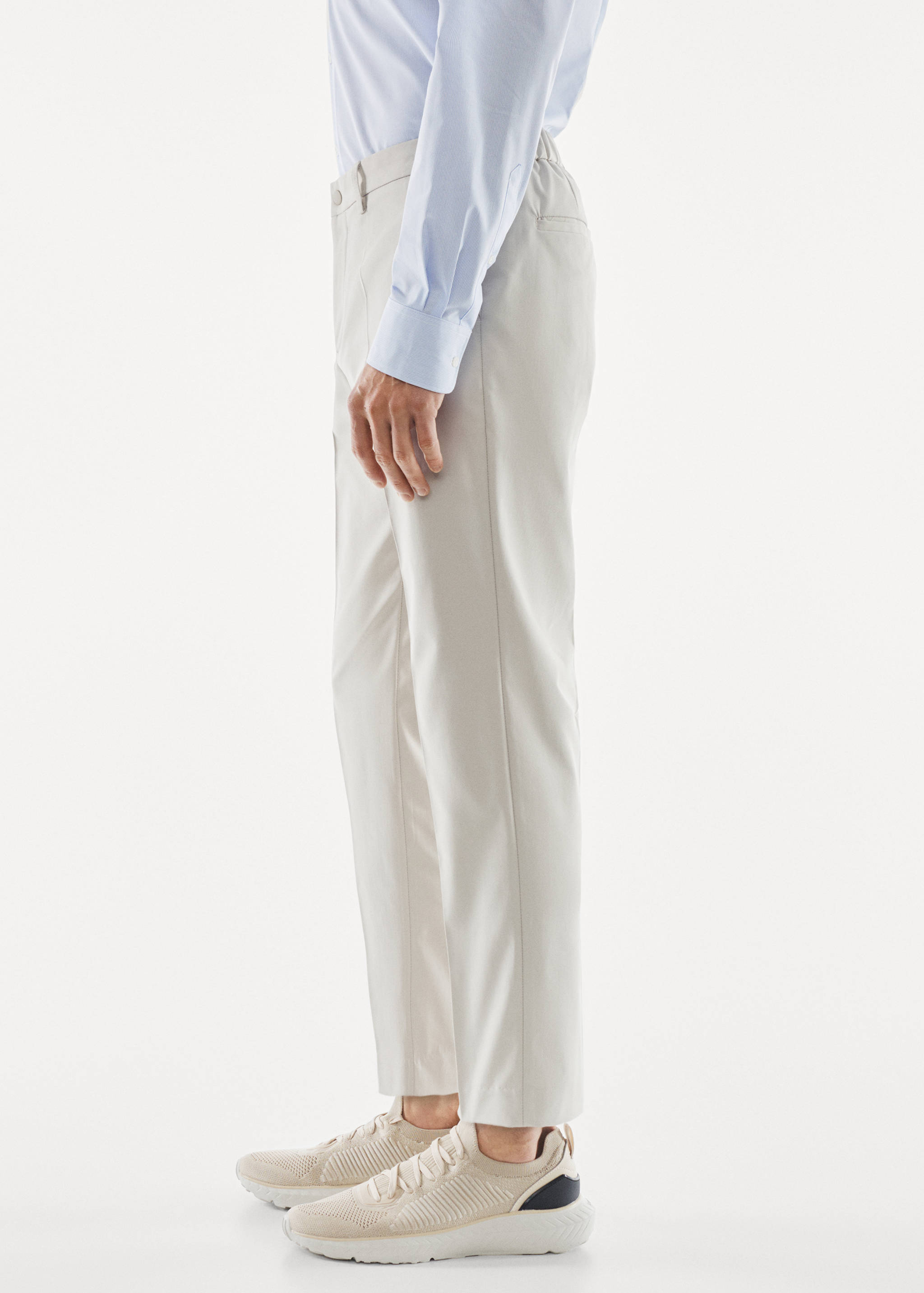 Pantalon costume slim fit tissu technique - Détail de l'article 6