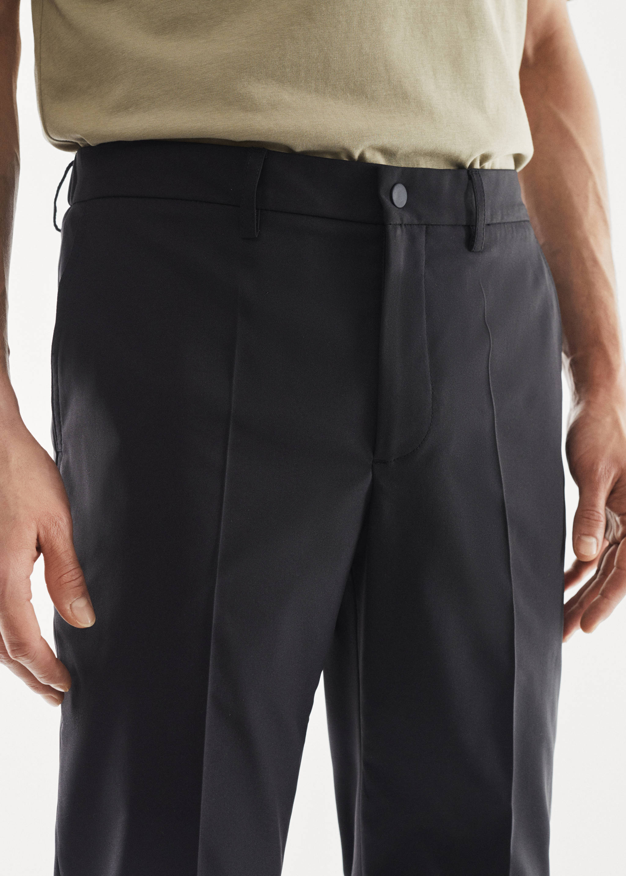 Pantalon costume slim fit tissu technique - Détail de l'article 1