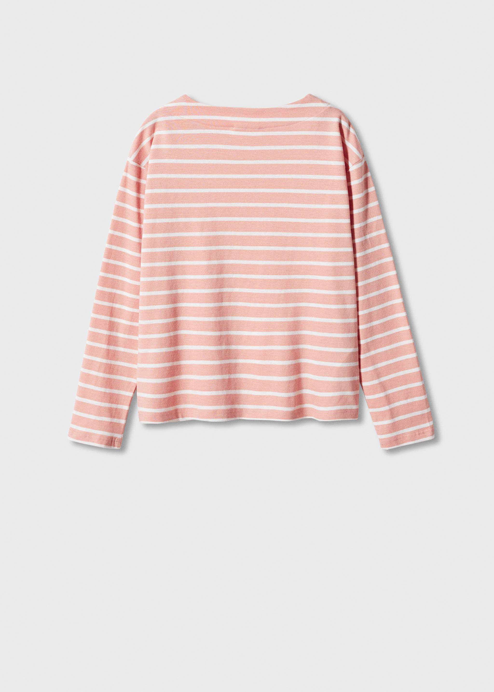 Μπλούζα μακρυμάνικη ριγέ - Πίσω όψη προϊόντος