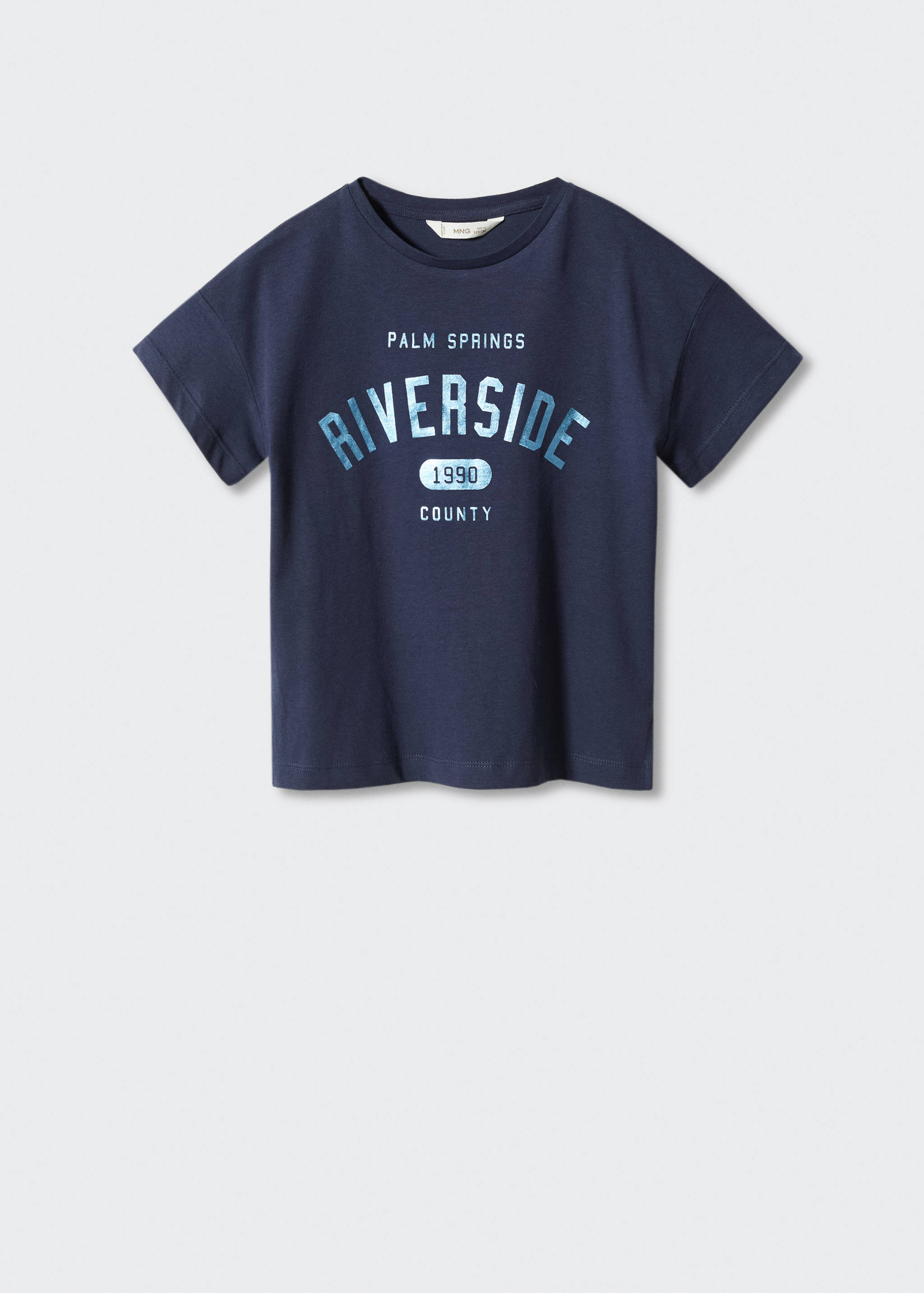 Printed message T-shirt - Article without model