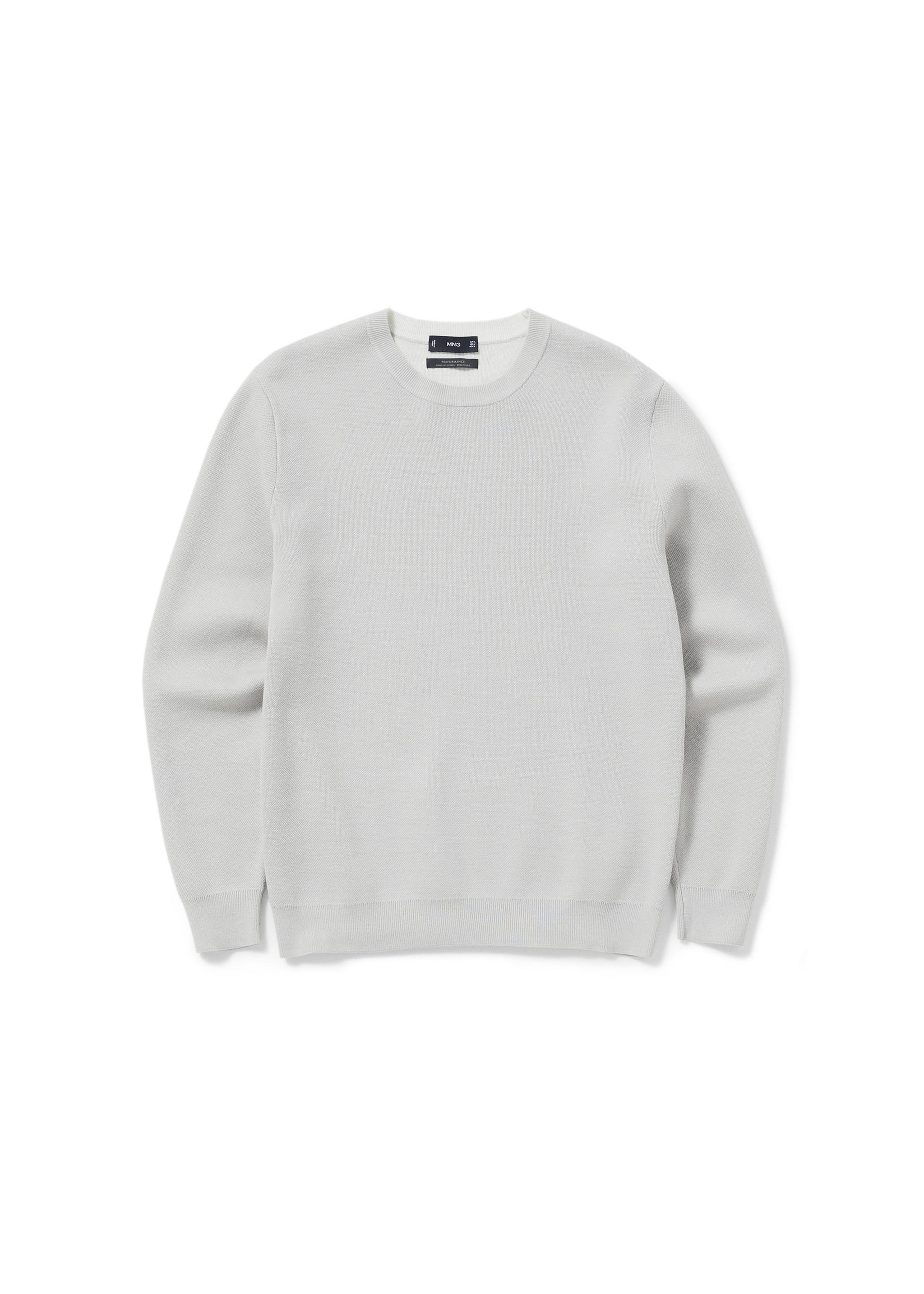 Round-neck breathable sweater - Details of the article 9