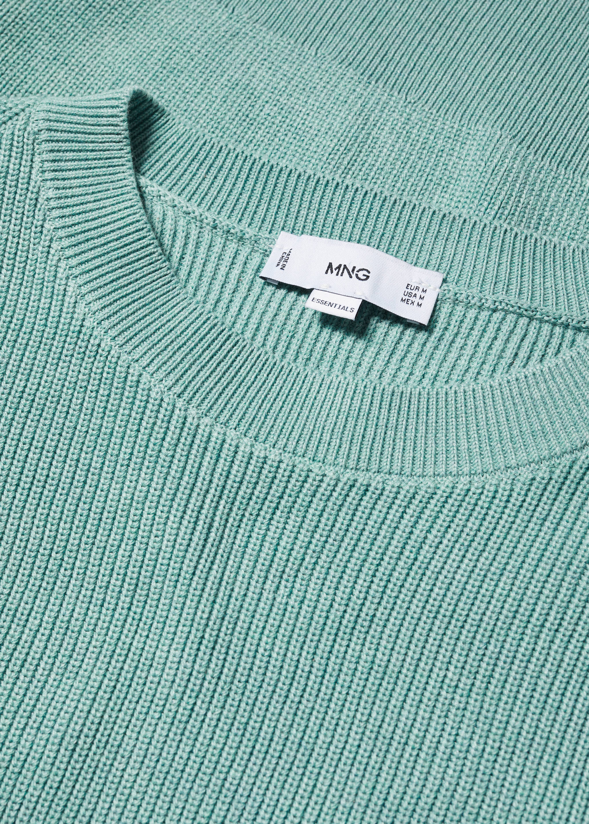 Structured cotton sweater - Details of the article 8