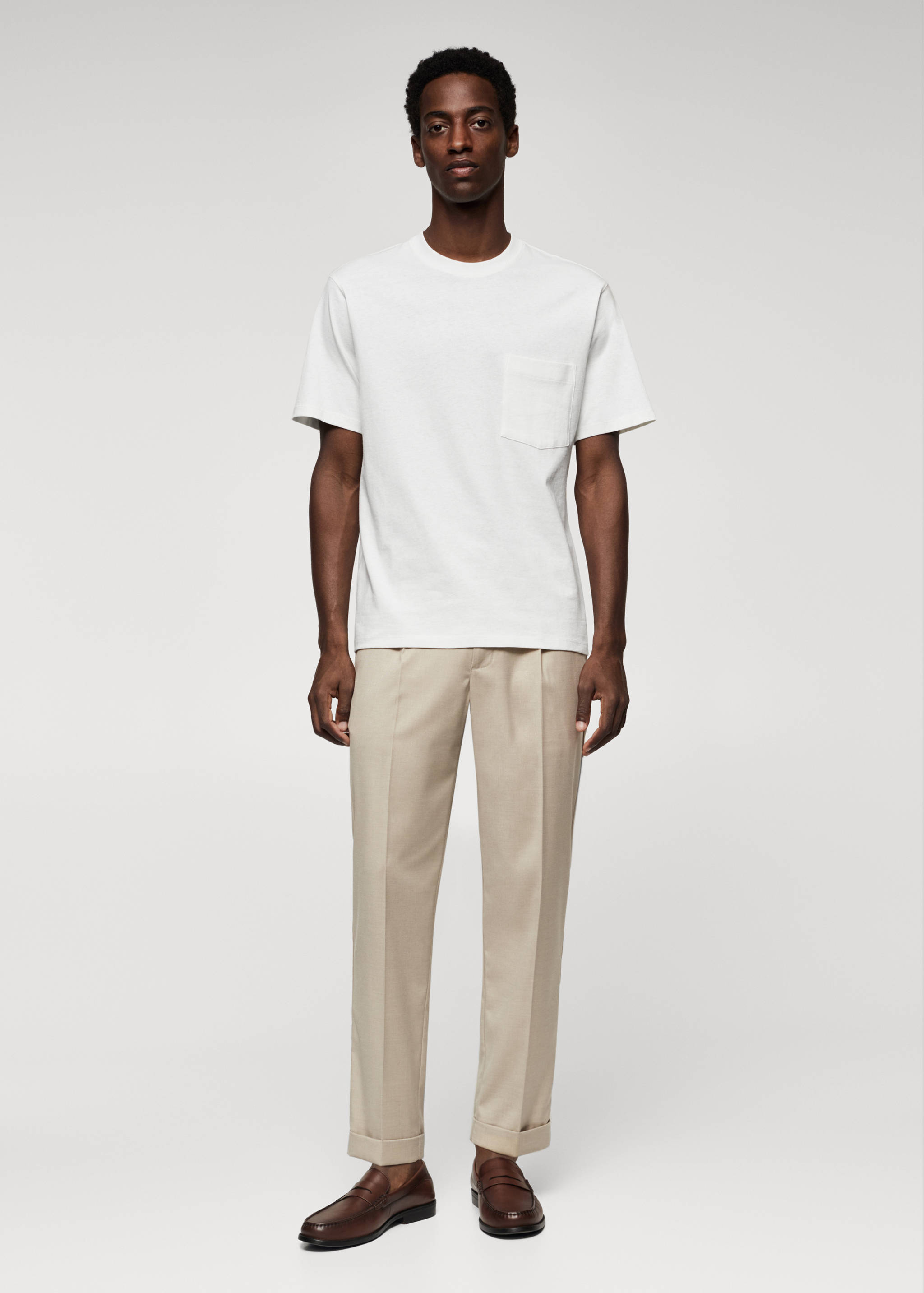 Samarreta cotó butxaca - Pla general