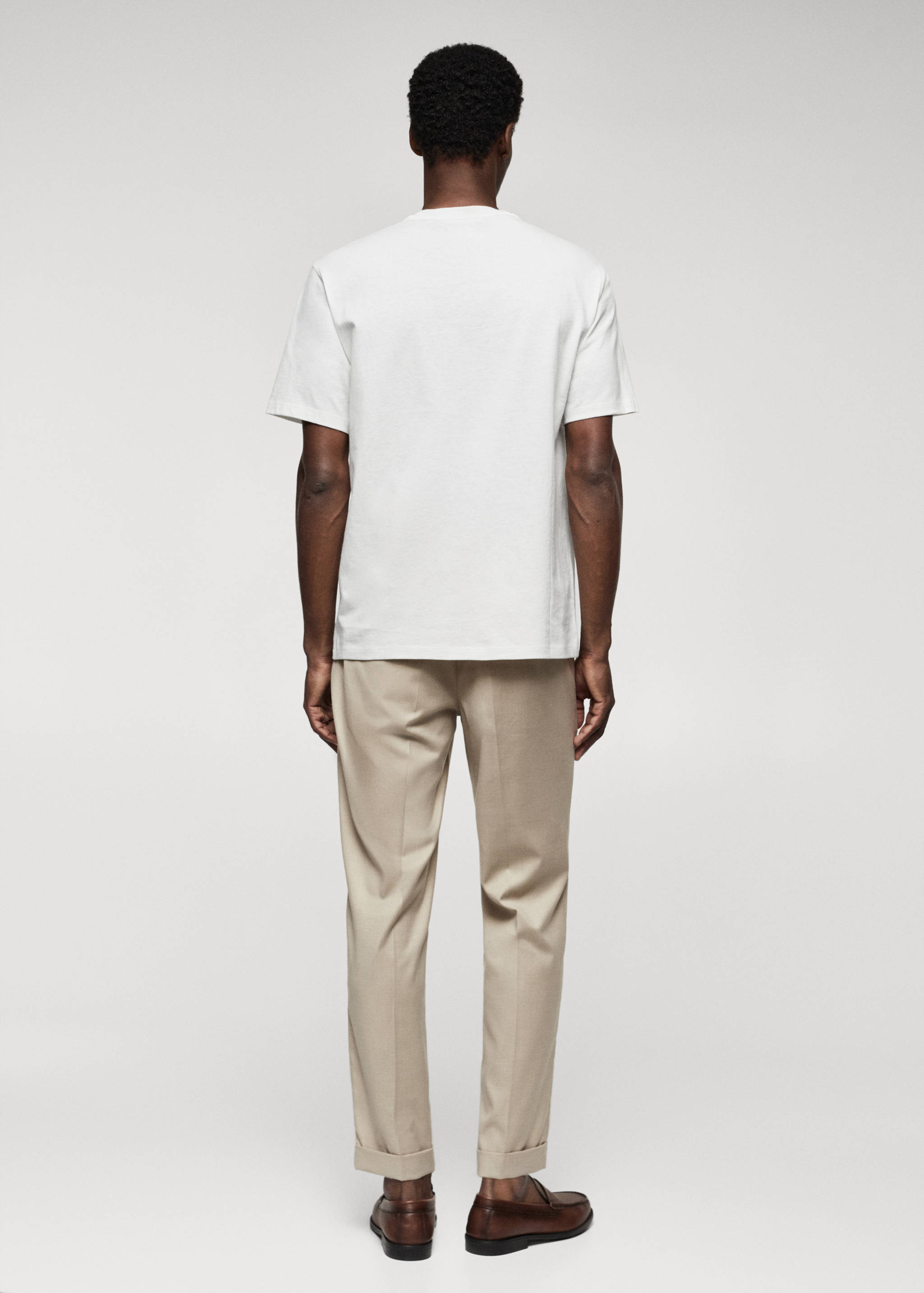 Samarreta cotó butxaca - Revers de l'article