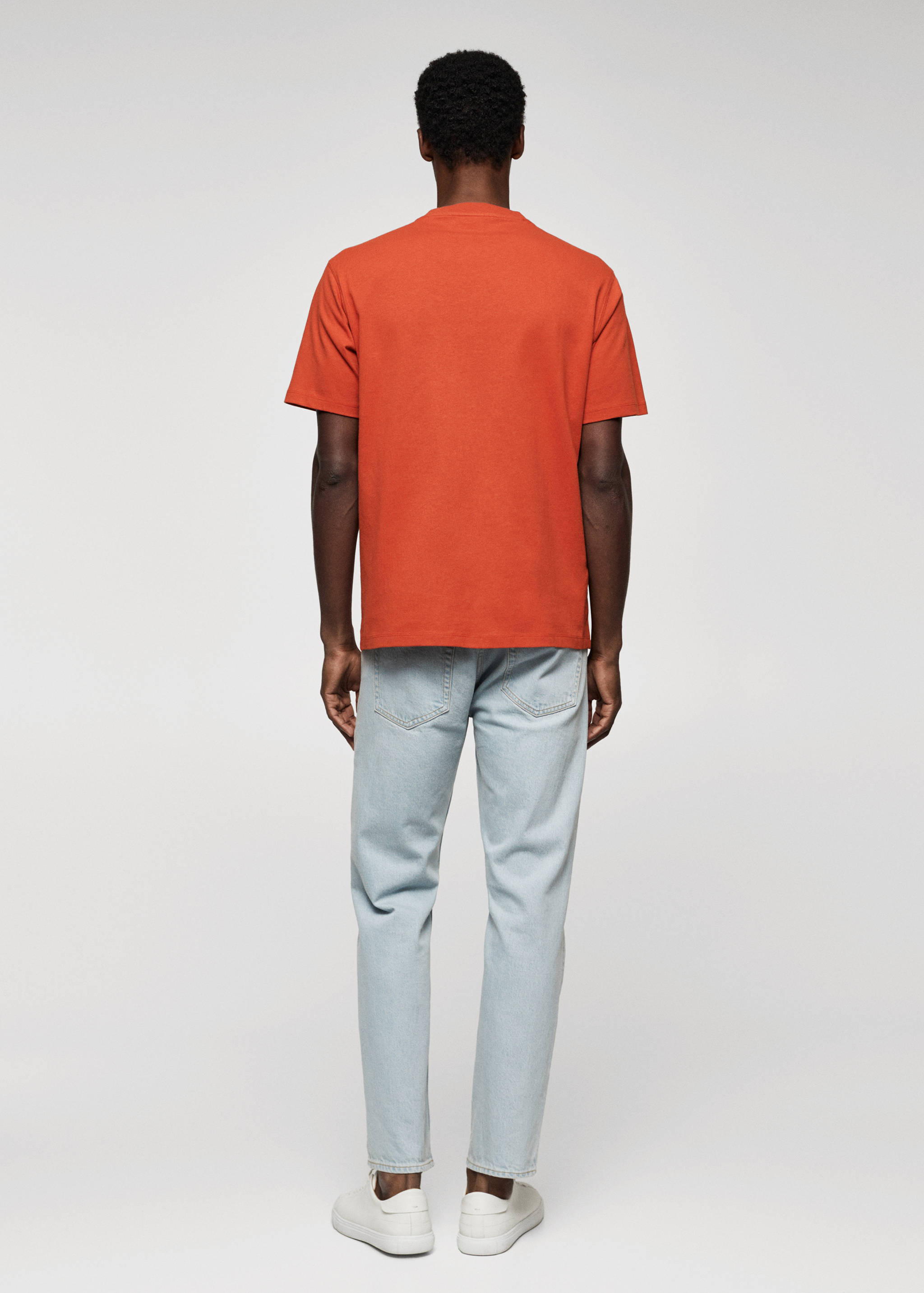 Samarreta cotó butxaca - Revers de l'article