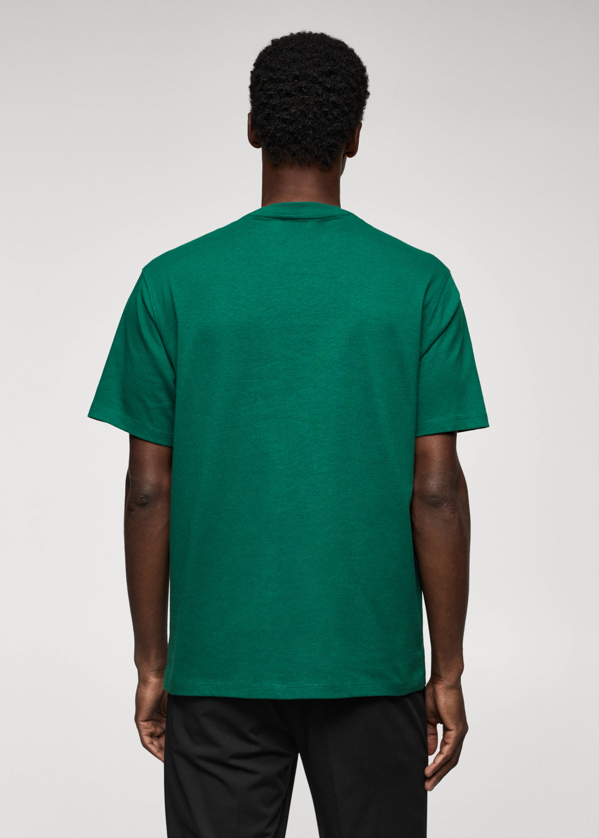 Samarreta cotó butxaca - Revers de l'article