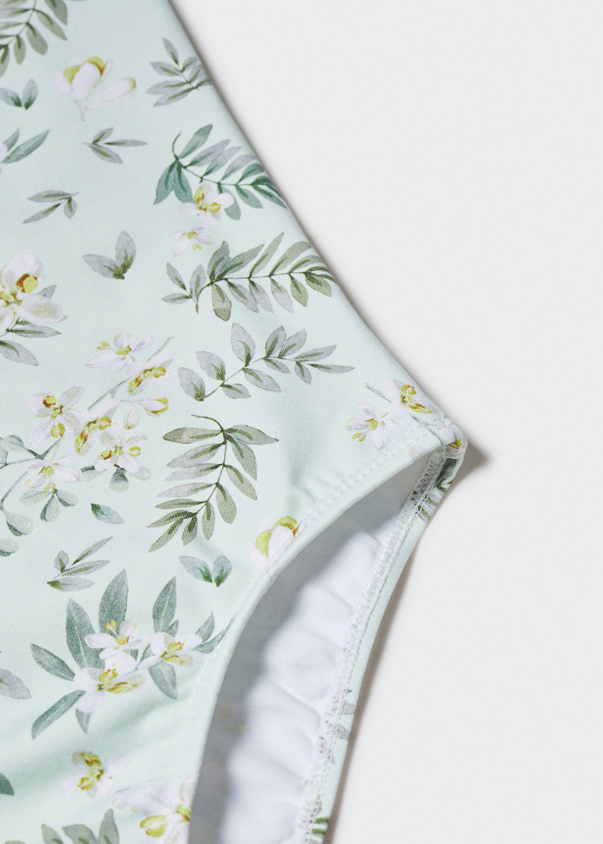 Leaf-print swimsuit - Details of the article 8
