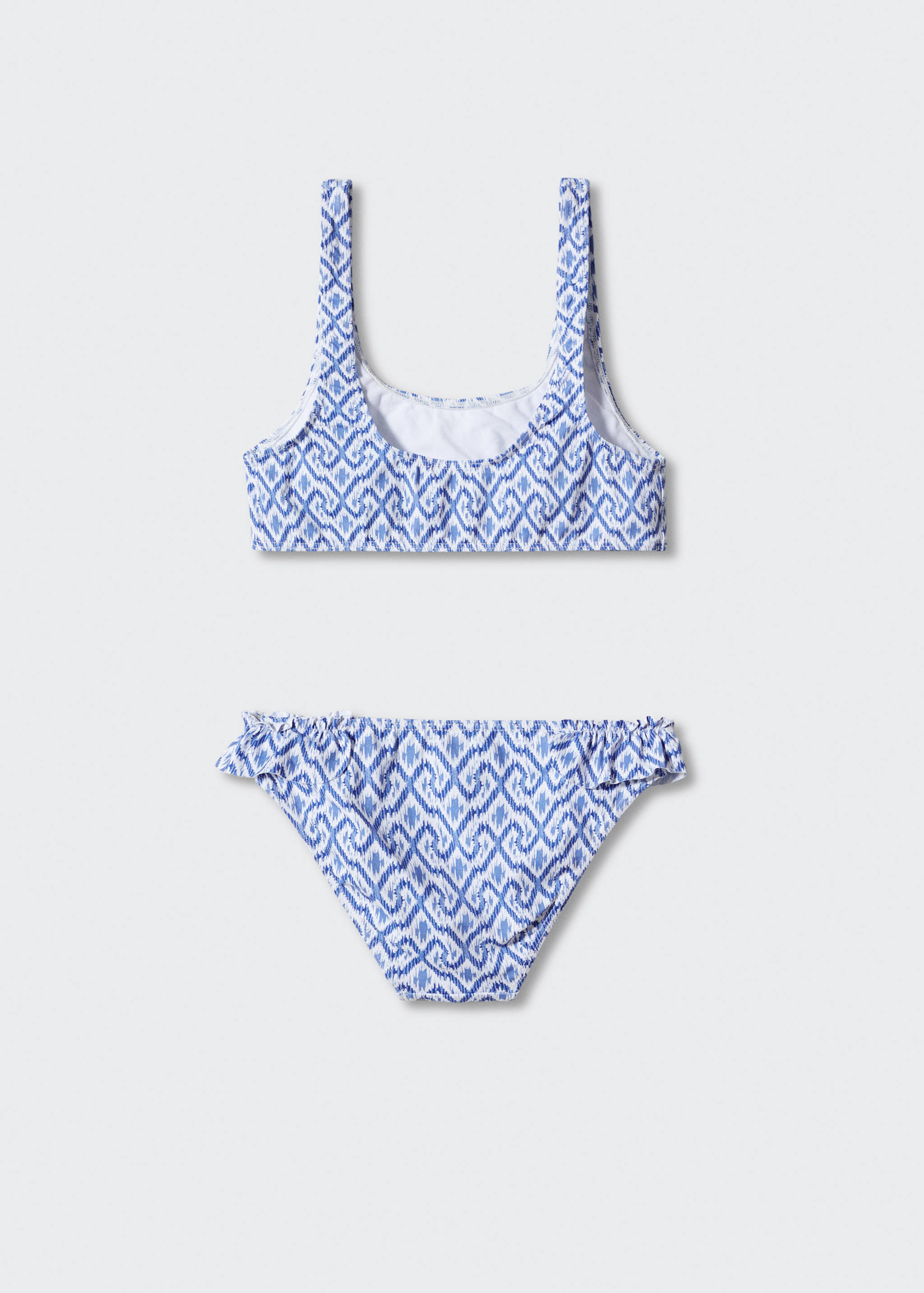 Bikini estampado volantes - Reverso del artículo