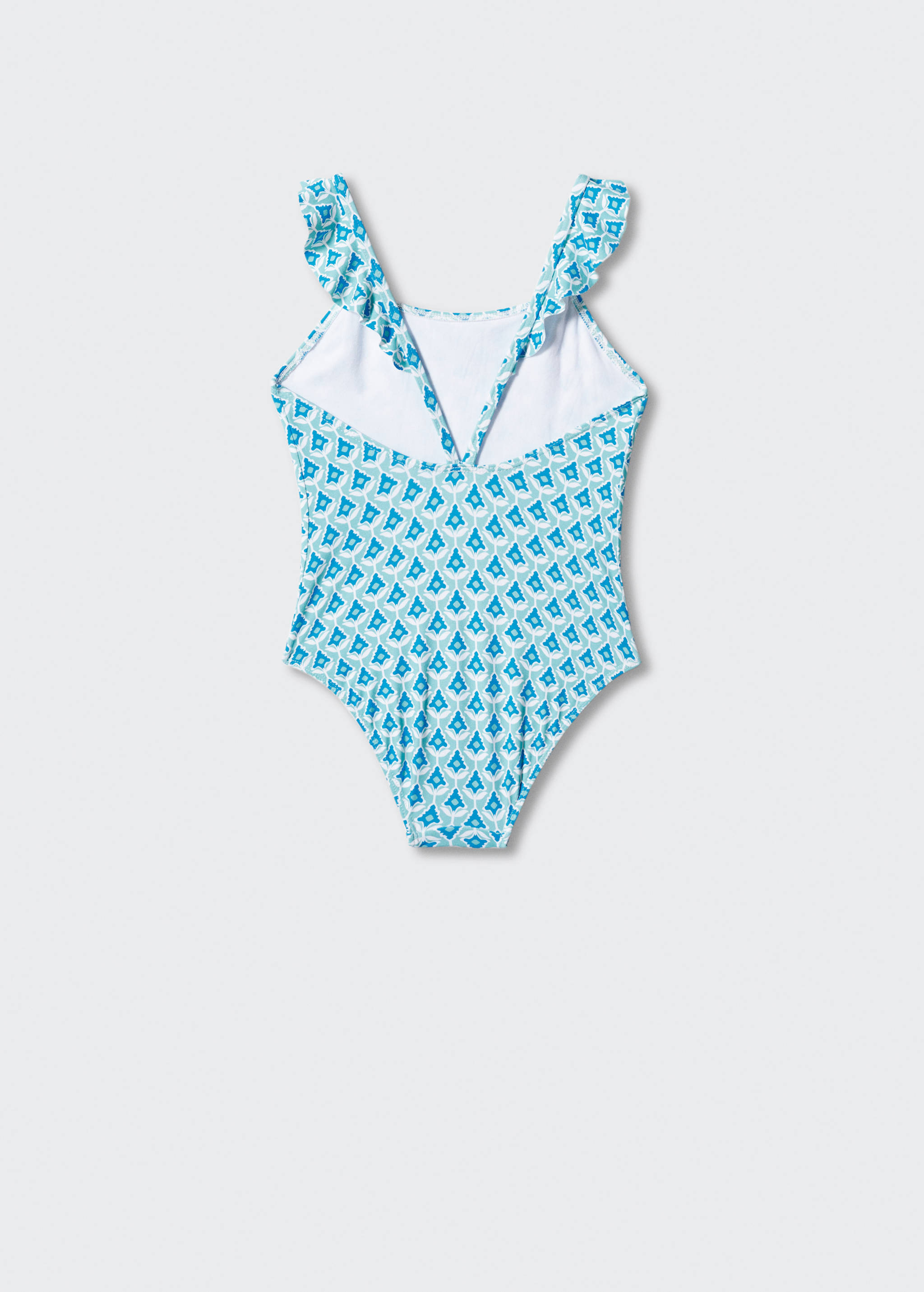 Ruffle print swimsuit - Reverse of the article
