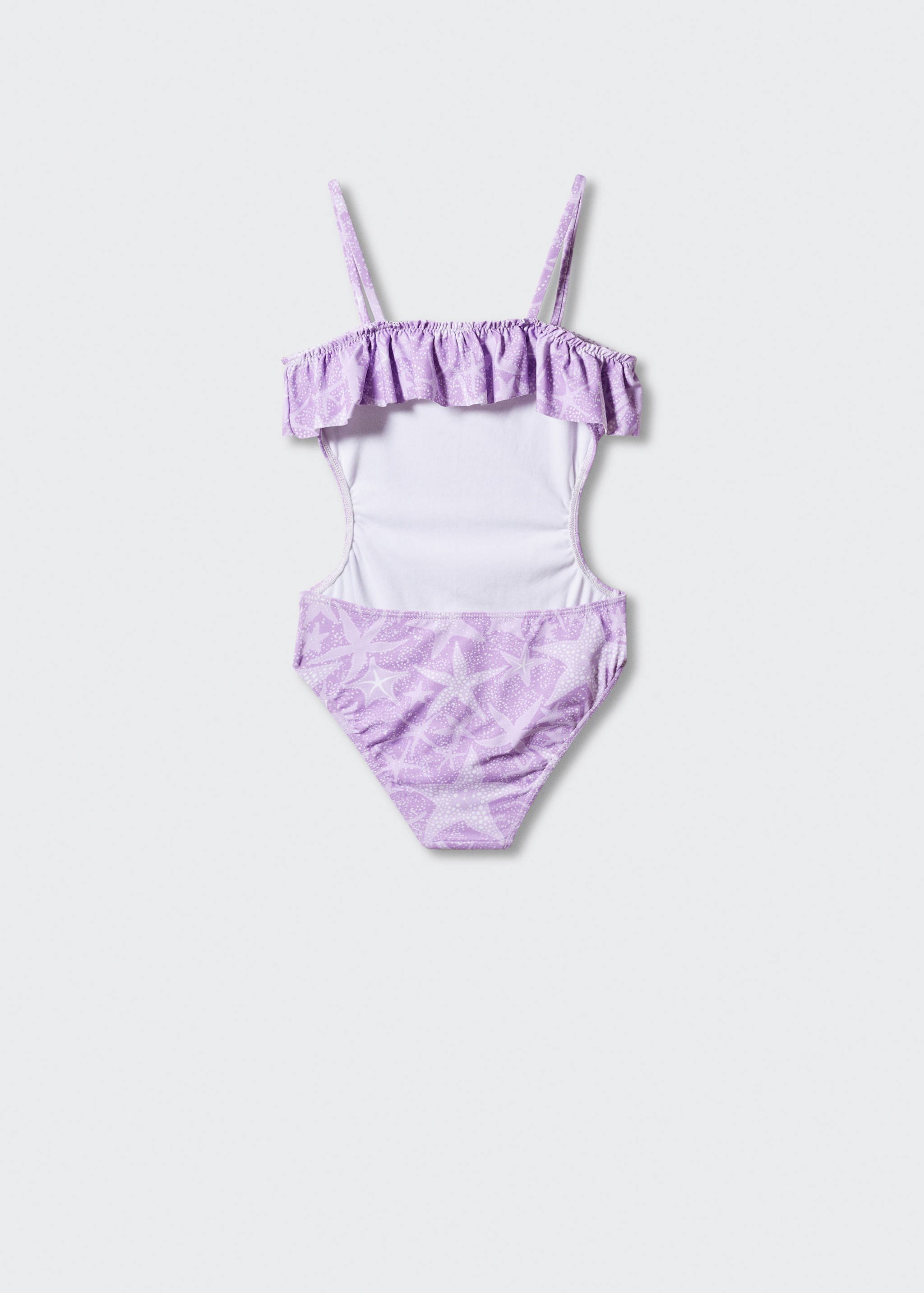 Star print swimsuit - Reverse of the article